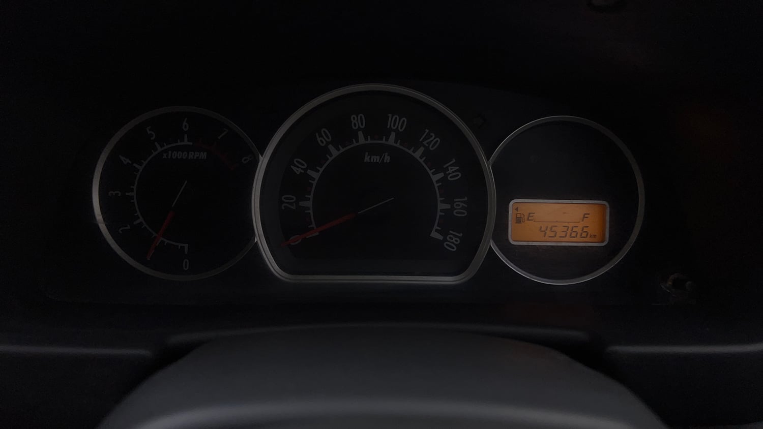 Used 2013 Maruti Suzuki Alto K10 VXi Petrol Manual interior CLUSTERMETER VIEW