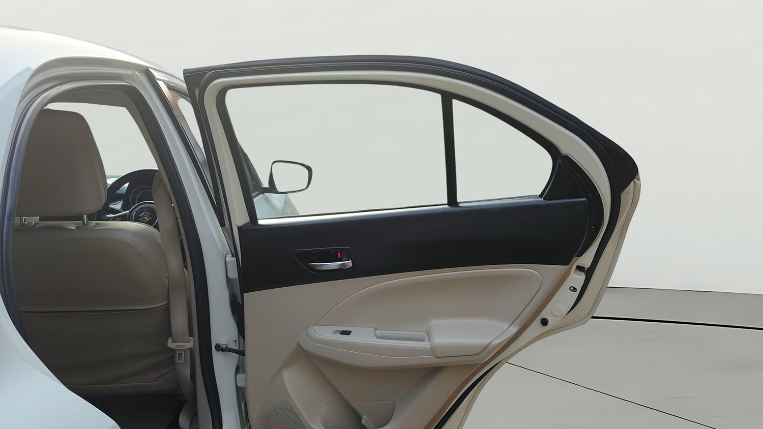 Used 2020 Maruti Suzuki Dzire VXi AMT Petrol Automatic interior RIGHT REAR DOOR OPEN VIEW