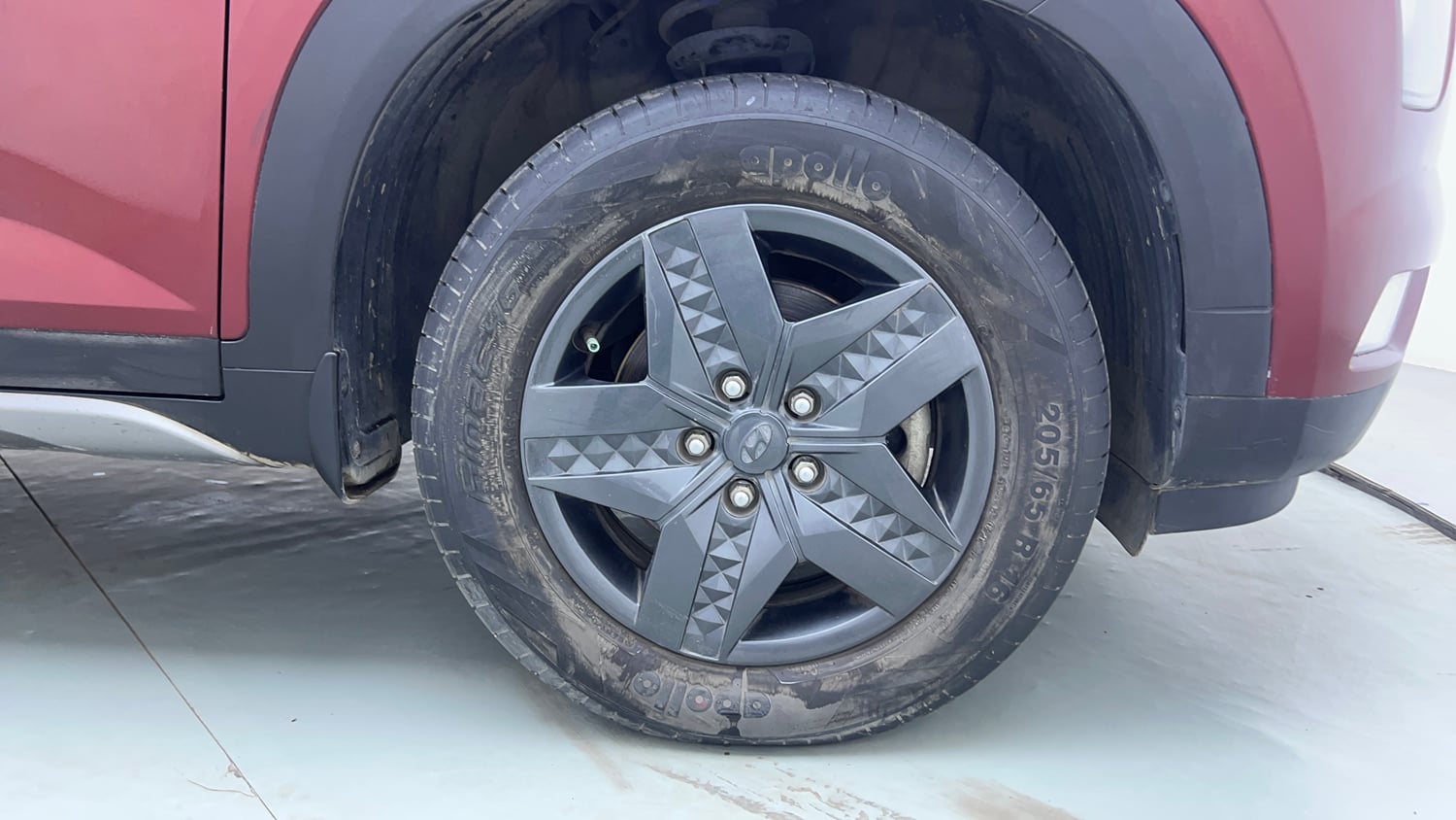 Used 2021 Hyundai Creta S 1.5 Petrol Petrol Manual tyres RIGHT FRONT TYRE RIM VIEW