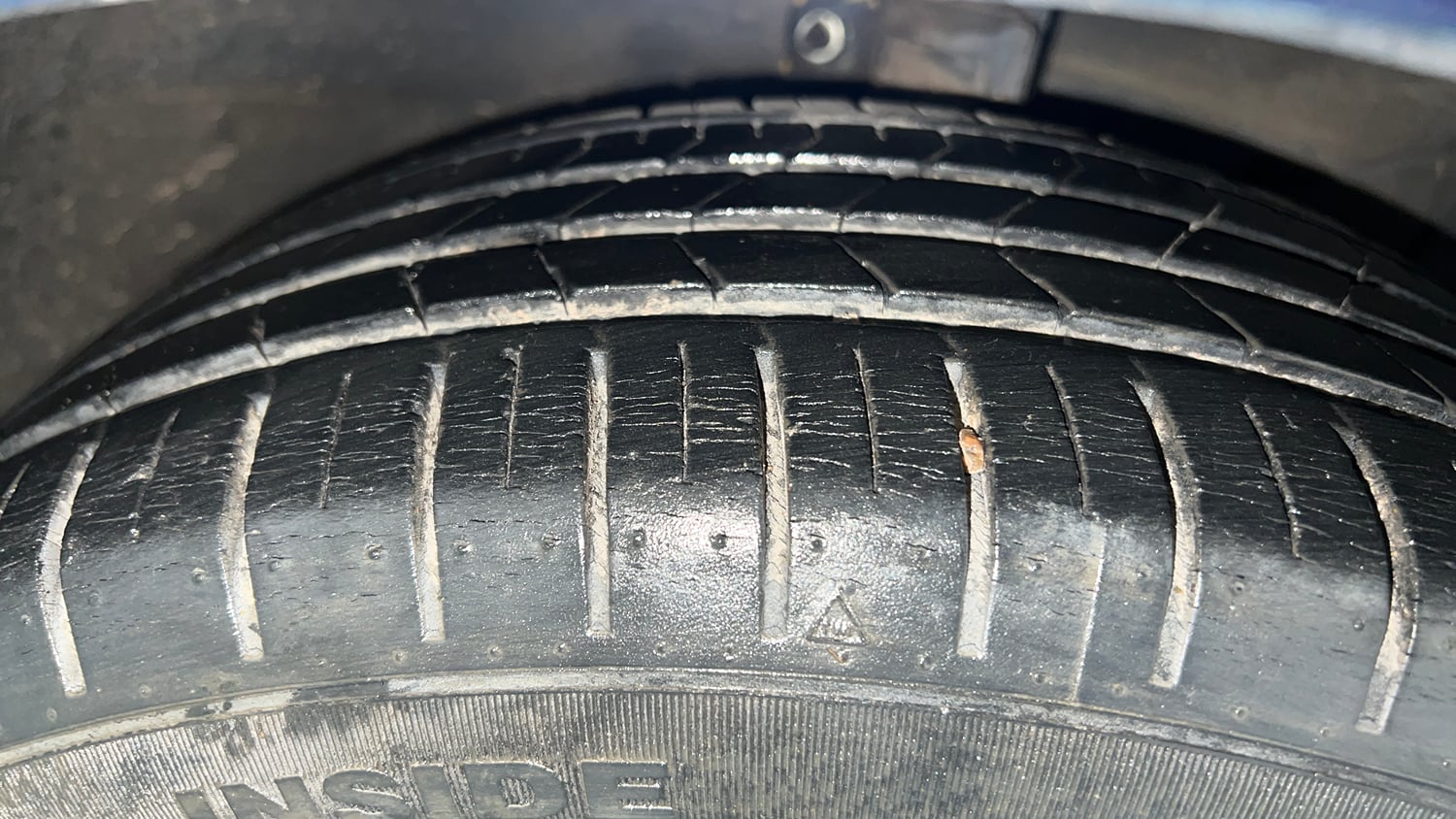 Used 2019 Maruti Suzuki Ciaz Alpha Hybrid 1.5 Petrol Manual tyres RIGHT FRONT TYRE TREAD VIEW