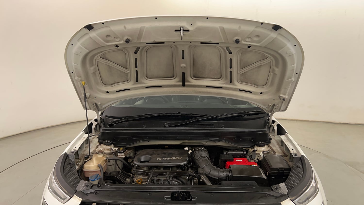 Used 2021 Hyundai Venue SX 1.0 Turbo Petrol Manual engine ENGINE & BONNET OPEN FRONT VIEW
