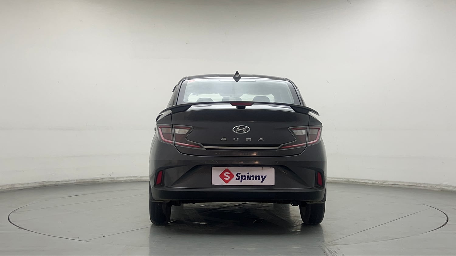 Used 2023 Hyundai Aura SX 1.2 Petrol Petrol Manual exterior BACK VIEW