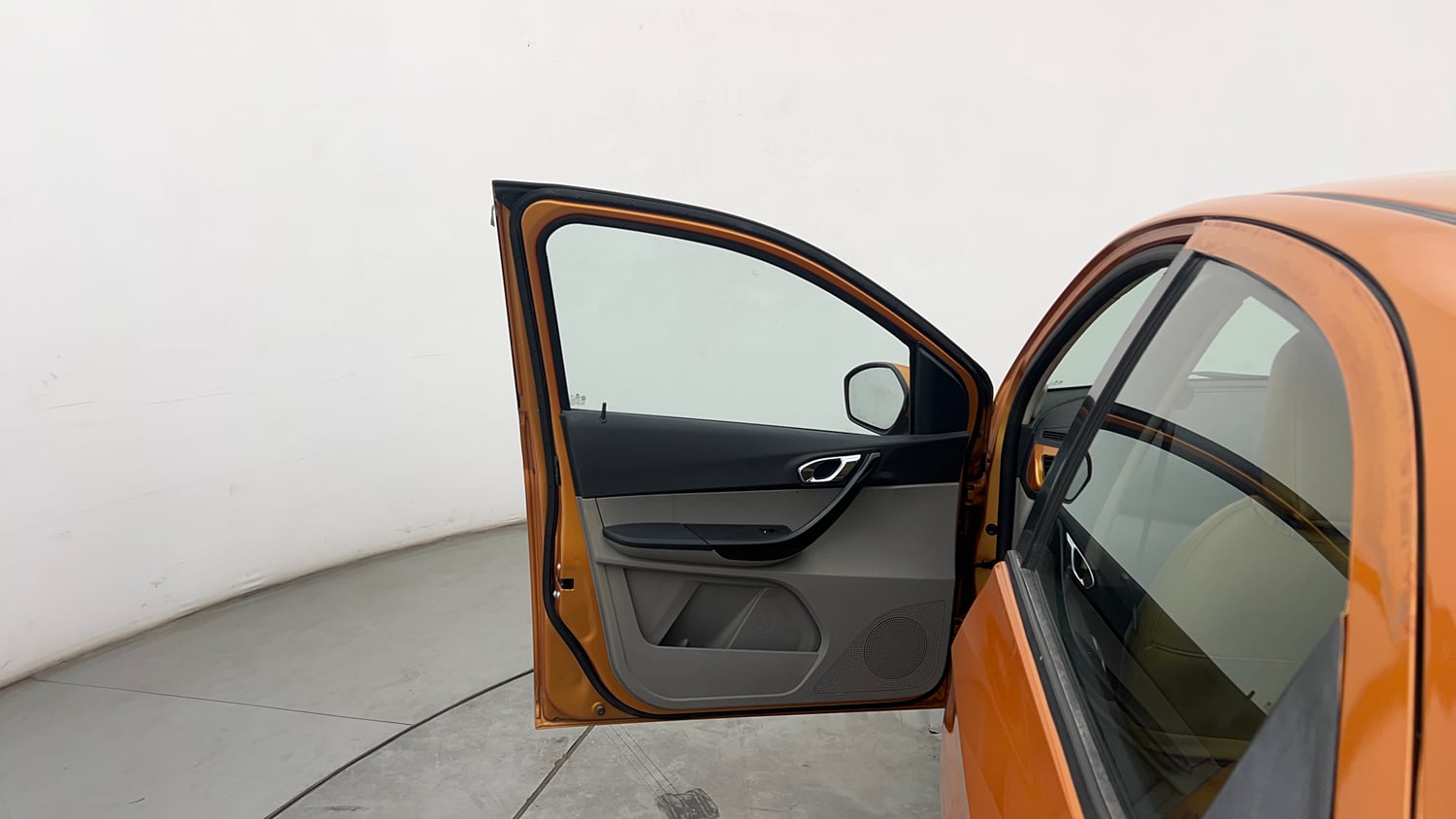 Used 2016 Tata Tiago Revotron XZ Petrol Manual interior LEFT FRONT DOOR OPEN VIEW
