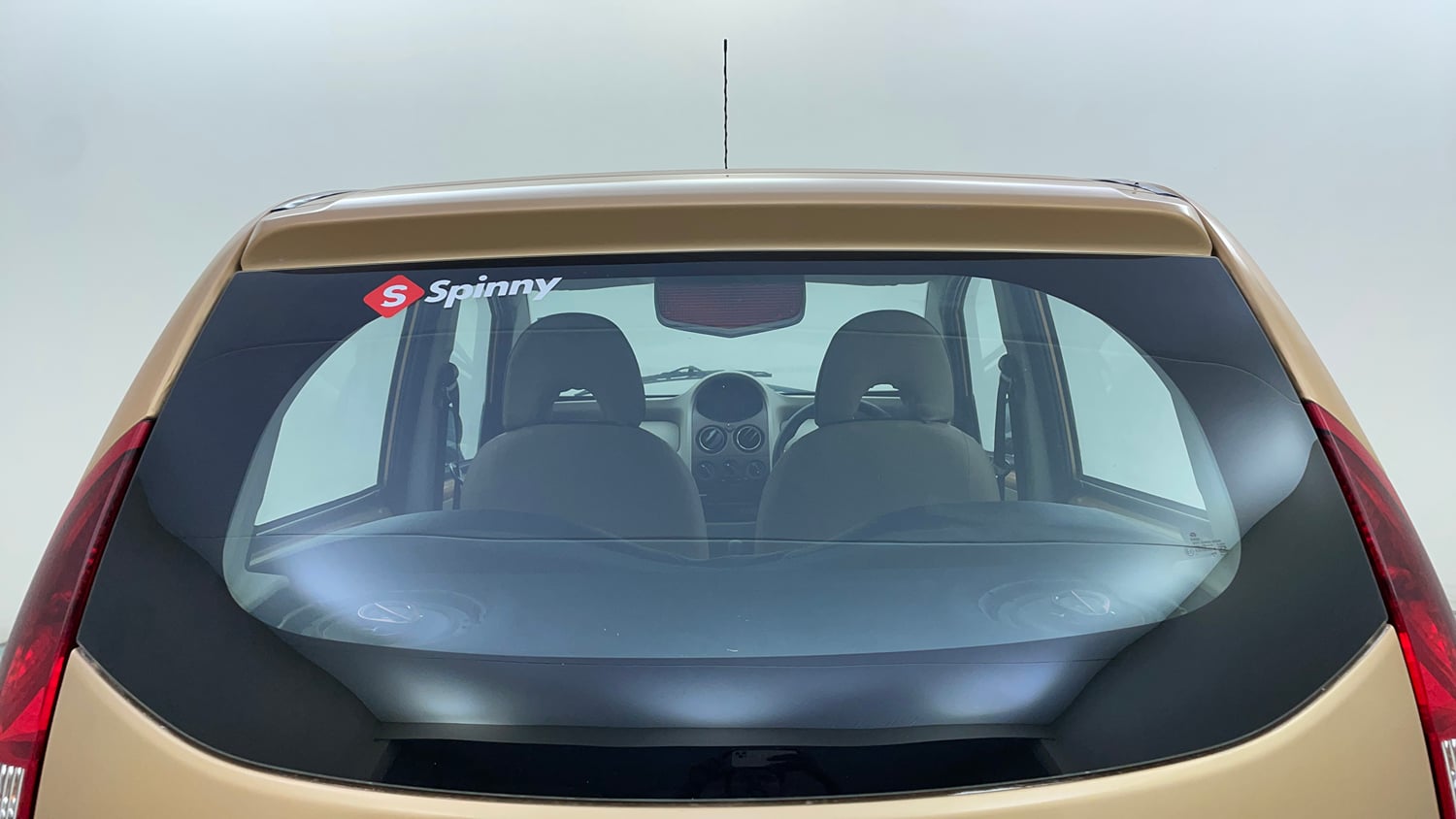Used 2015 Tata Nano Twist XTA Petrol Automatic exterior BACK WINDSHIELD VIEW