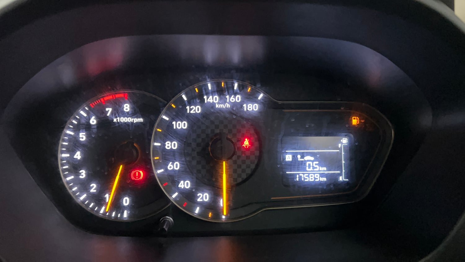 Used 2019 Hyundai Santro Sportz Petrol Manual interior CLUSTERMETER VIEW