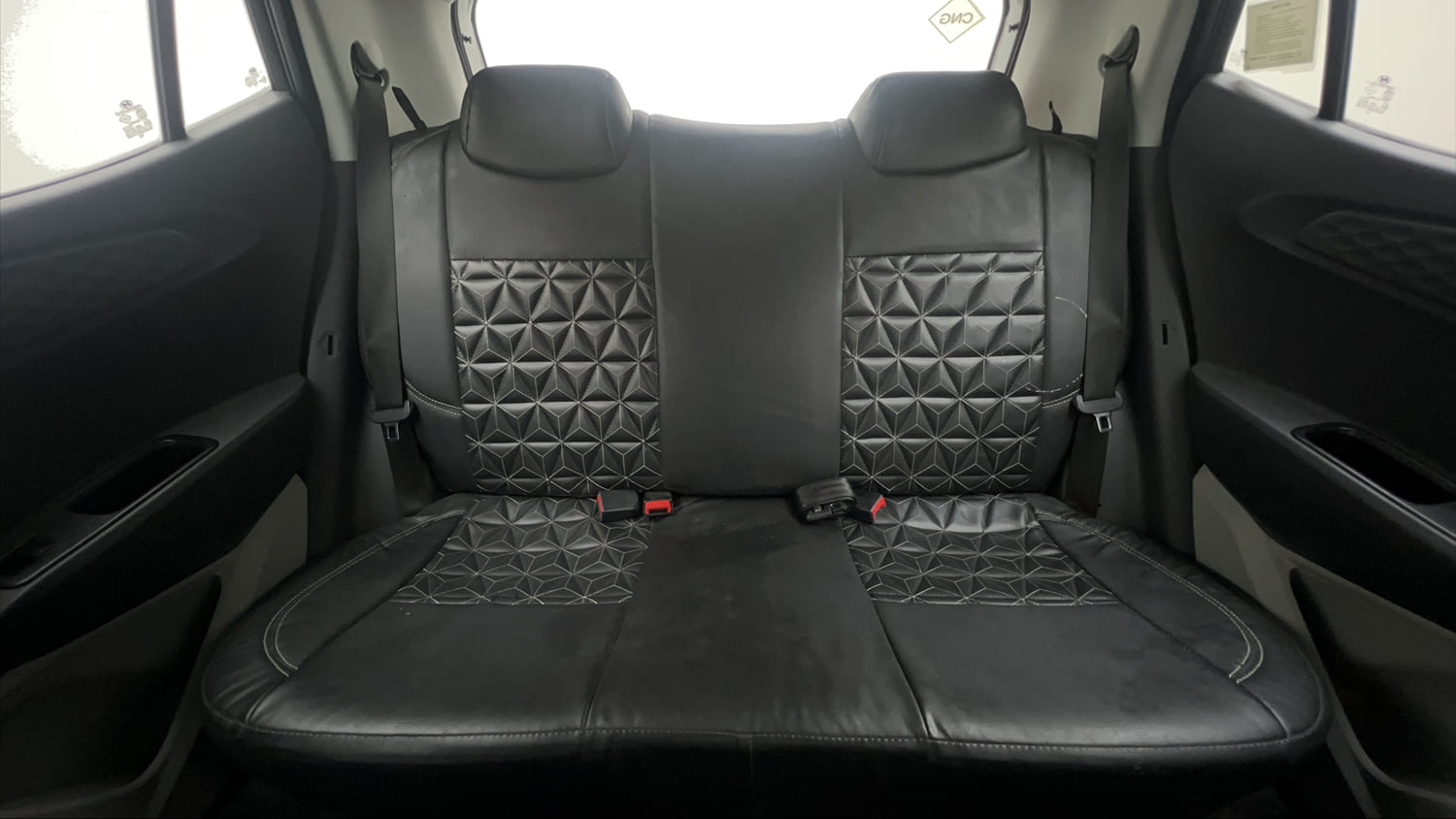 Used 2021 Hyundai Grand i10 Nios Magna 1.2 Kappa VTVT CNG Cng Manual interior REAR SEAT CONDITION VIEW