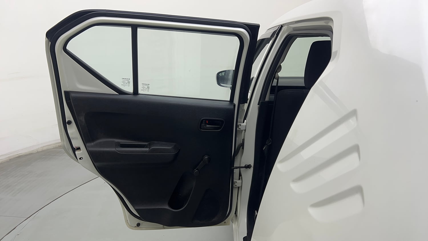 Used 2024 Maruti Suzuki Ignis Sigma 1.2 MT Petrol Manual interior LEFT REAR DOOR OPEN VIEW