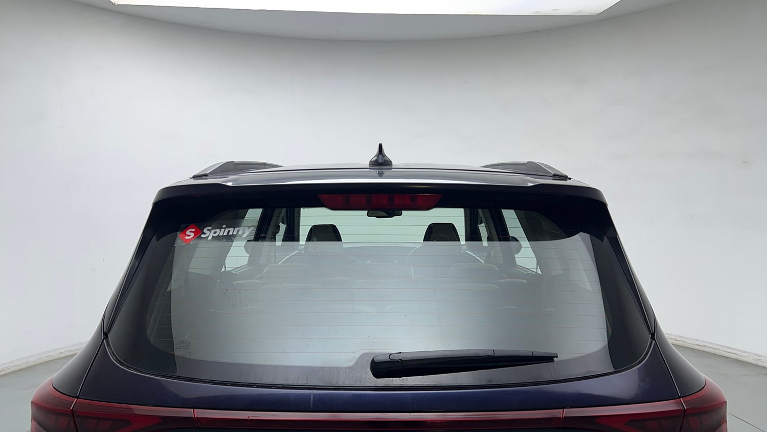 Used 2022 Kia Carens Luxury 1.4 Petrol 7 STR Petrol Manual exterior BACK WINDSHIELD VIEW