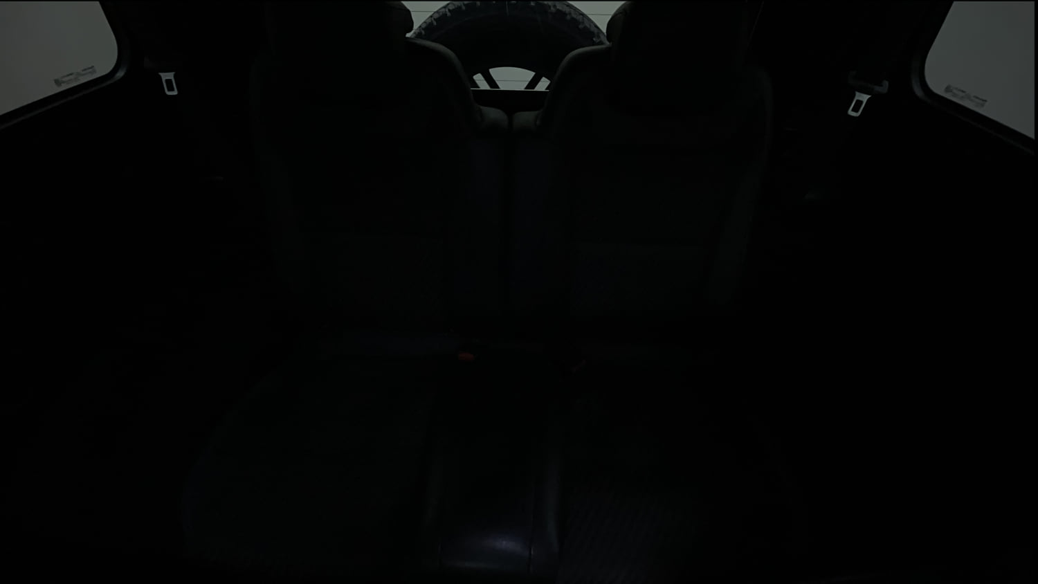 Used 2022 mahindra Thar LX Hard Top Petrol MT 4WD Petrol Manual interior REAR SEAT CONDITION VIEW