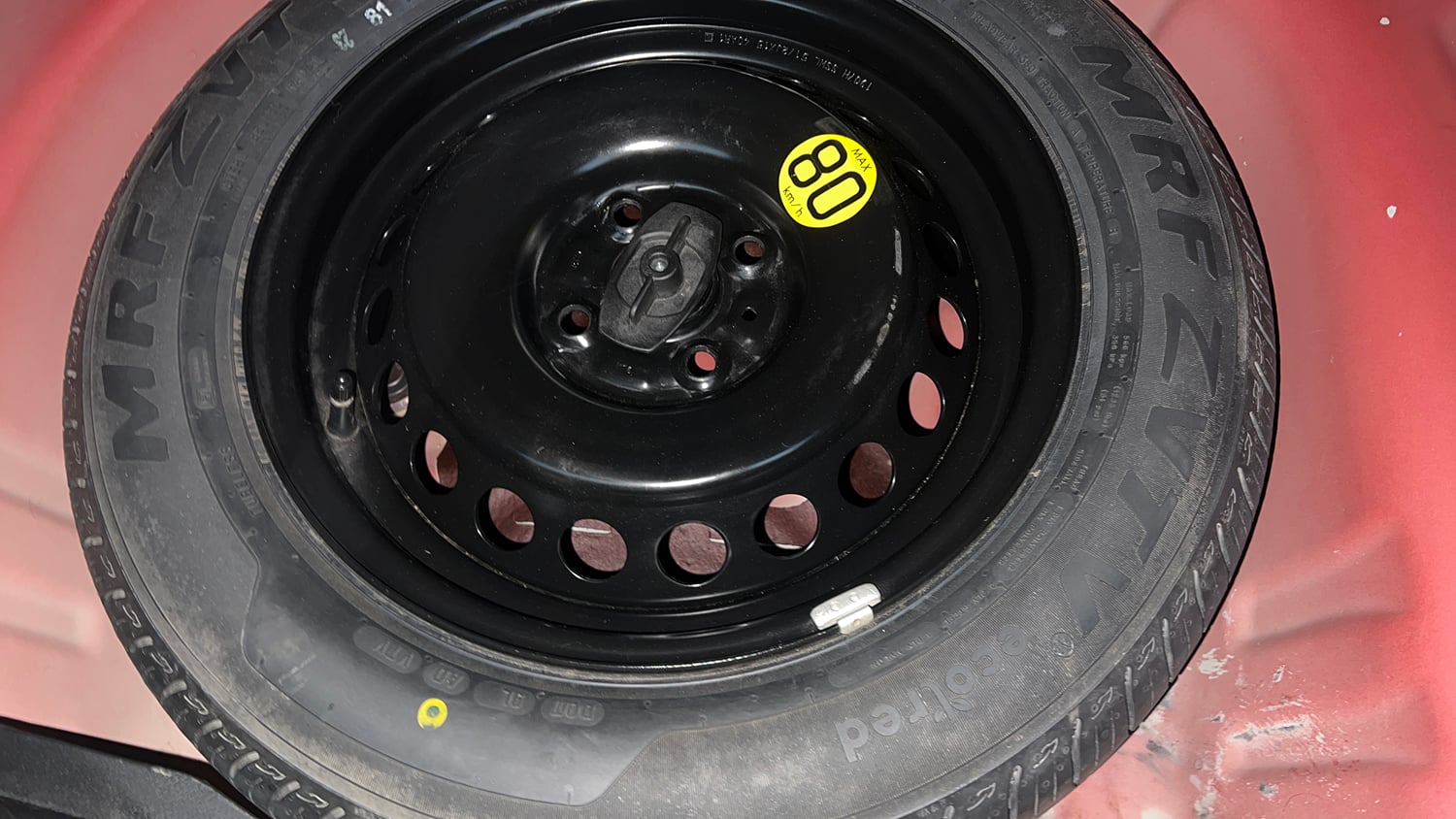 Used 2019 Toyota Glanza V CVT Petrol Automatic tyres SPARE TYRE VIEW