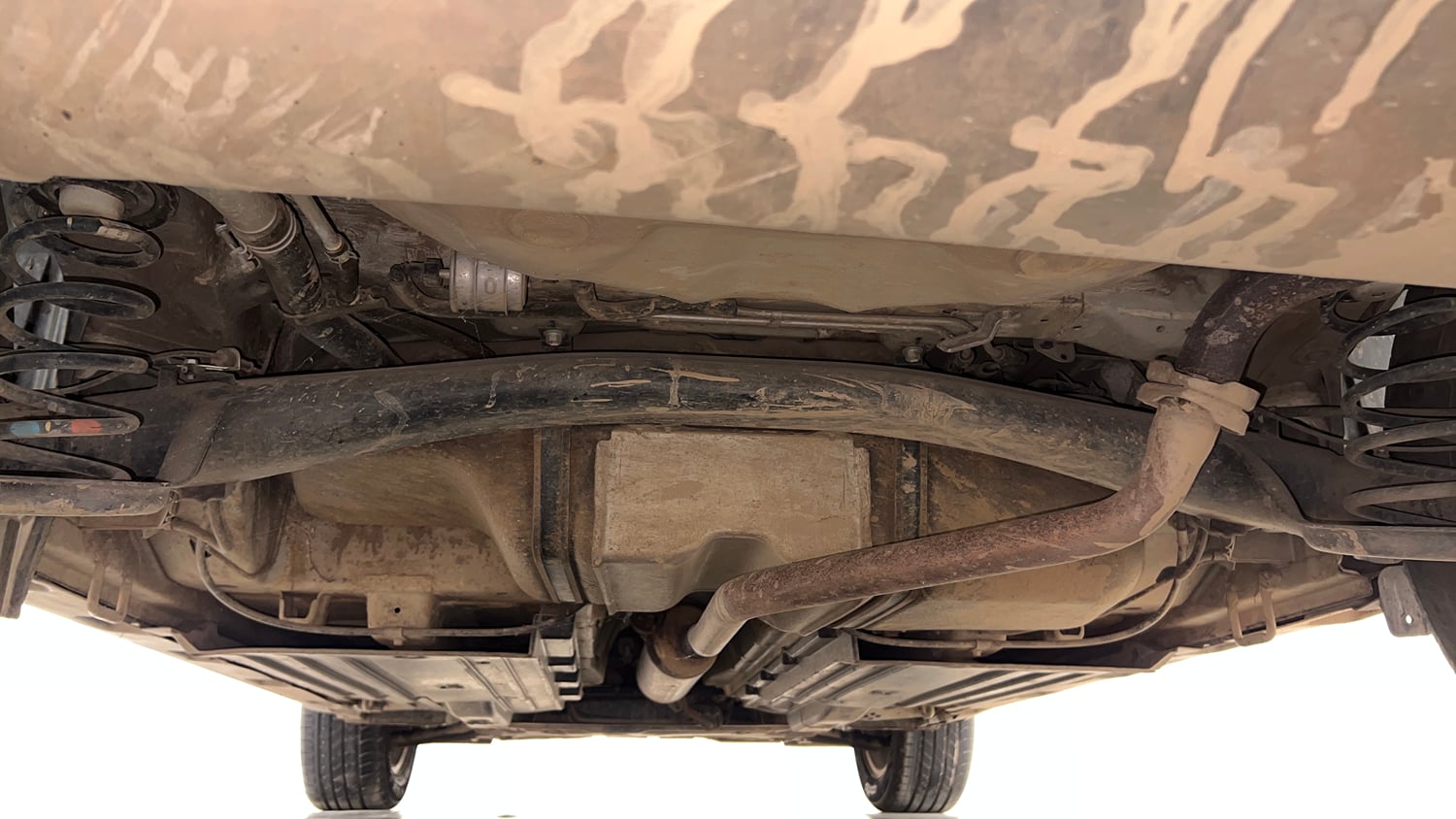 Used 2021 Toyota Urban Cruiser Premium Grade AT Petrol Automatic extra REAR UNDERBODY VIEW (TAKEN FROM REAR)