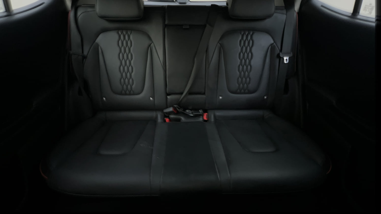 Used 2023 Hyundai Creta SX (O) 1.5 Petrol IVT Knight Petrol Automatic interior REAR SEAT CONDITION VIEW