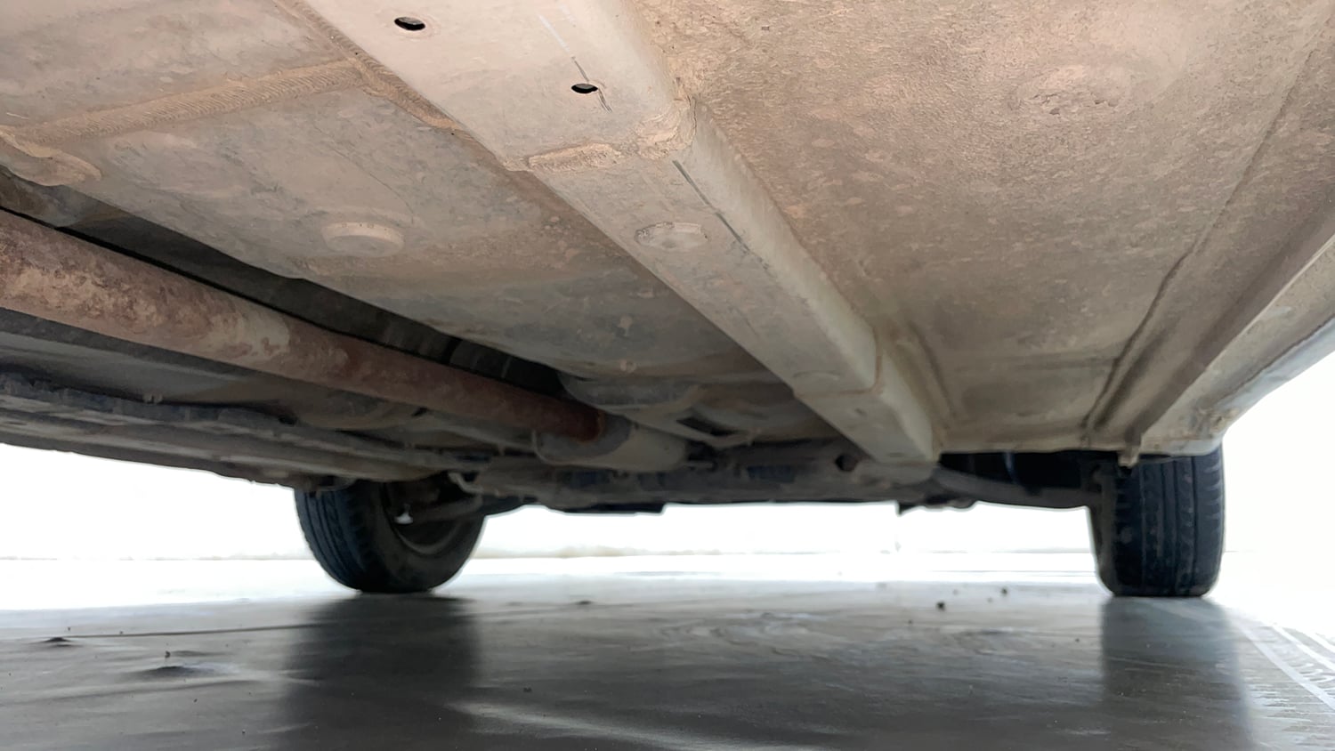 Used 2016 Hyundai Grand i10 Sportz 1.2 Kappa VTVT Petrol Manual extra REAR RIGHT UNDERBODY VIEW