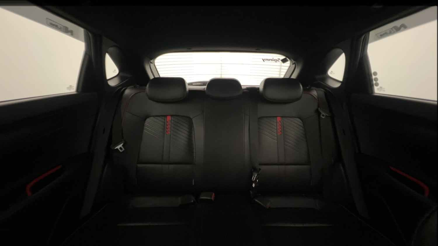 Used 2023 Hyundai i20 N Line N8 1.0 Turbo DCT Petrol Automatic interior REAR SEAT CONDITION VIEW