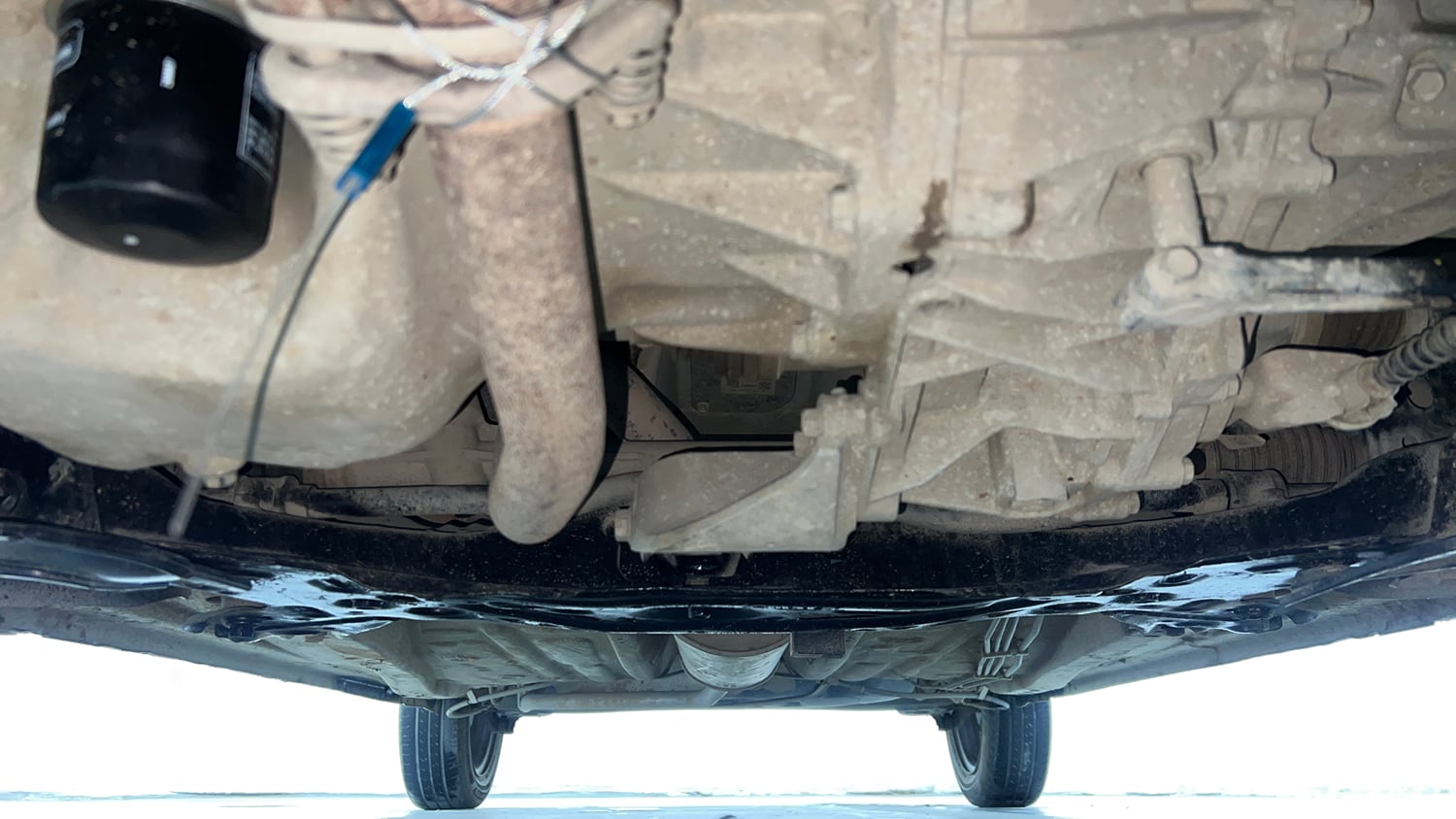 Used 2024 Maruti Suzuki Ignis Sigma 1.2 MT Petrol Manual extra FRONT LEFT UNDERBODY VIEW