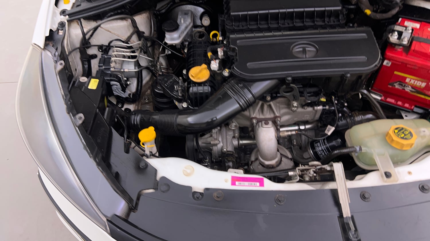 Used 2022 Tata Tiago XZA Plus Petrol Automatic engine ENGINE RIGHT SIDE VIEW