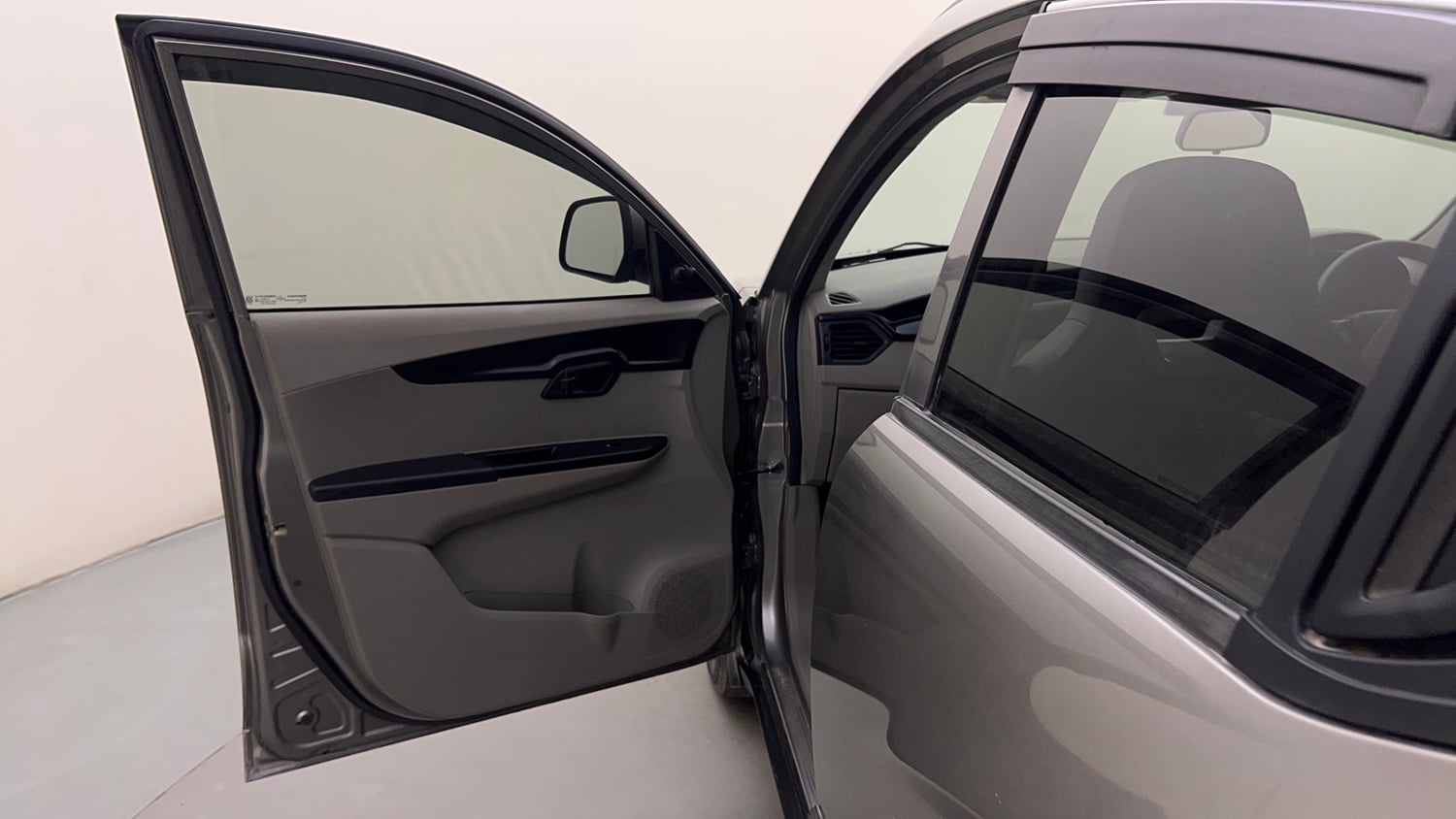 Used 2017 Mahindra KUV100 K4 6 STR Petrol Manual interior LEFT FRONT DOOR OPEN VIEW