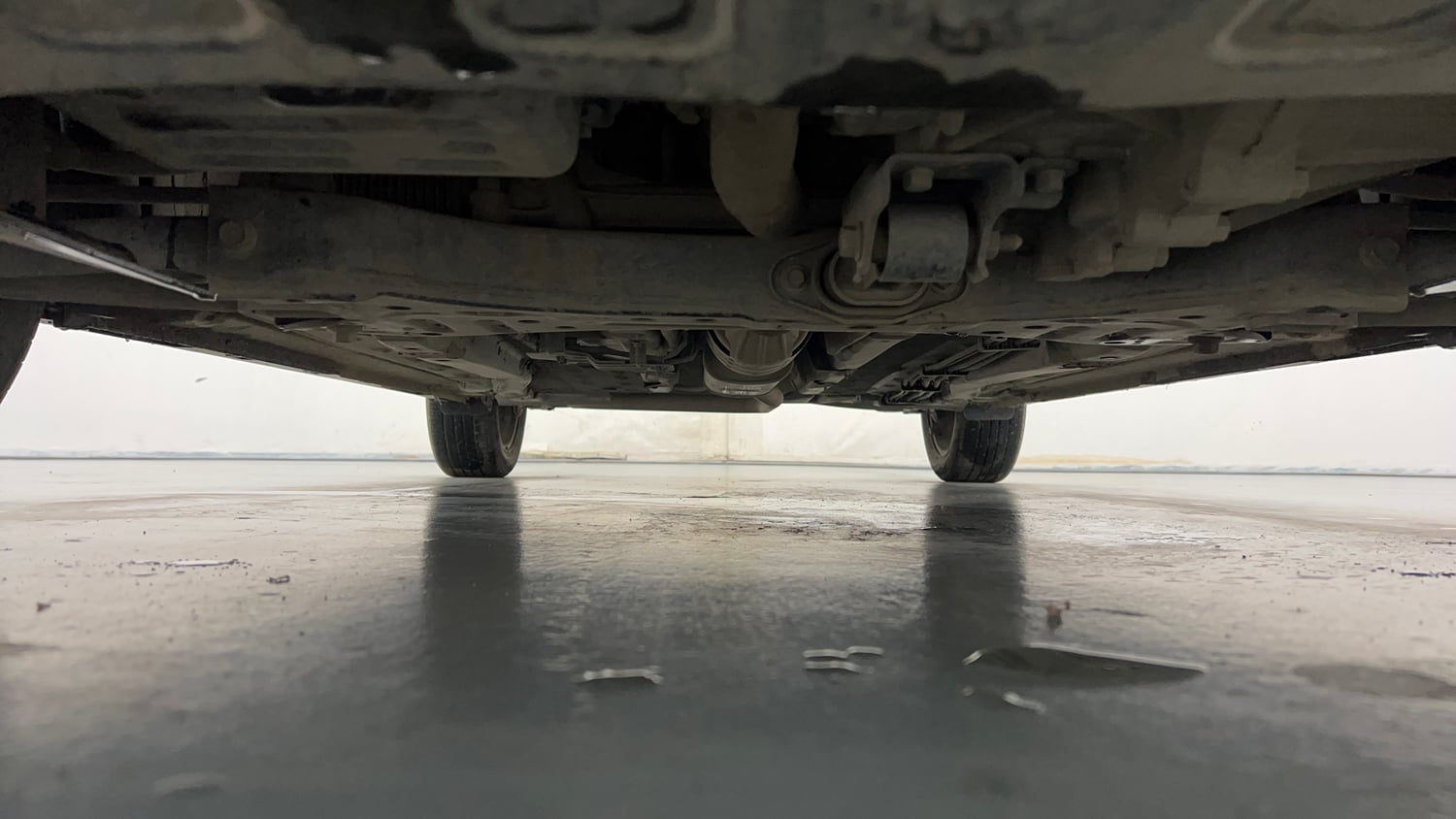 Used 2023 Hyundai i20 N Line N8 1.0 Turbo DCT Petrol Automatic extra FRONT LEFT UNDERBODY VIEW