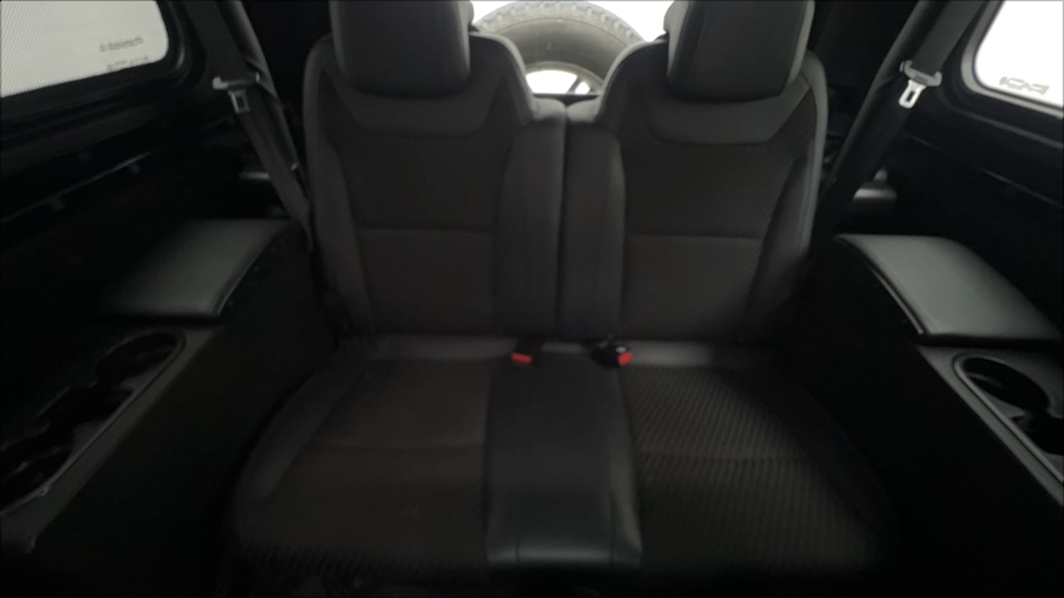 Used 2022 mahindra Thar LX Hard Top Petrol AT 4WD Petrol Automatic interior REAR SEAT CONDITION VIEW