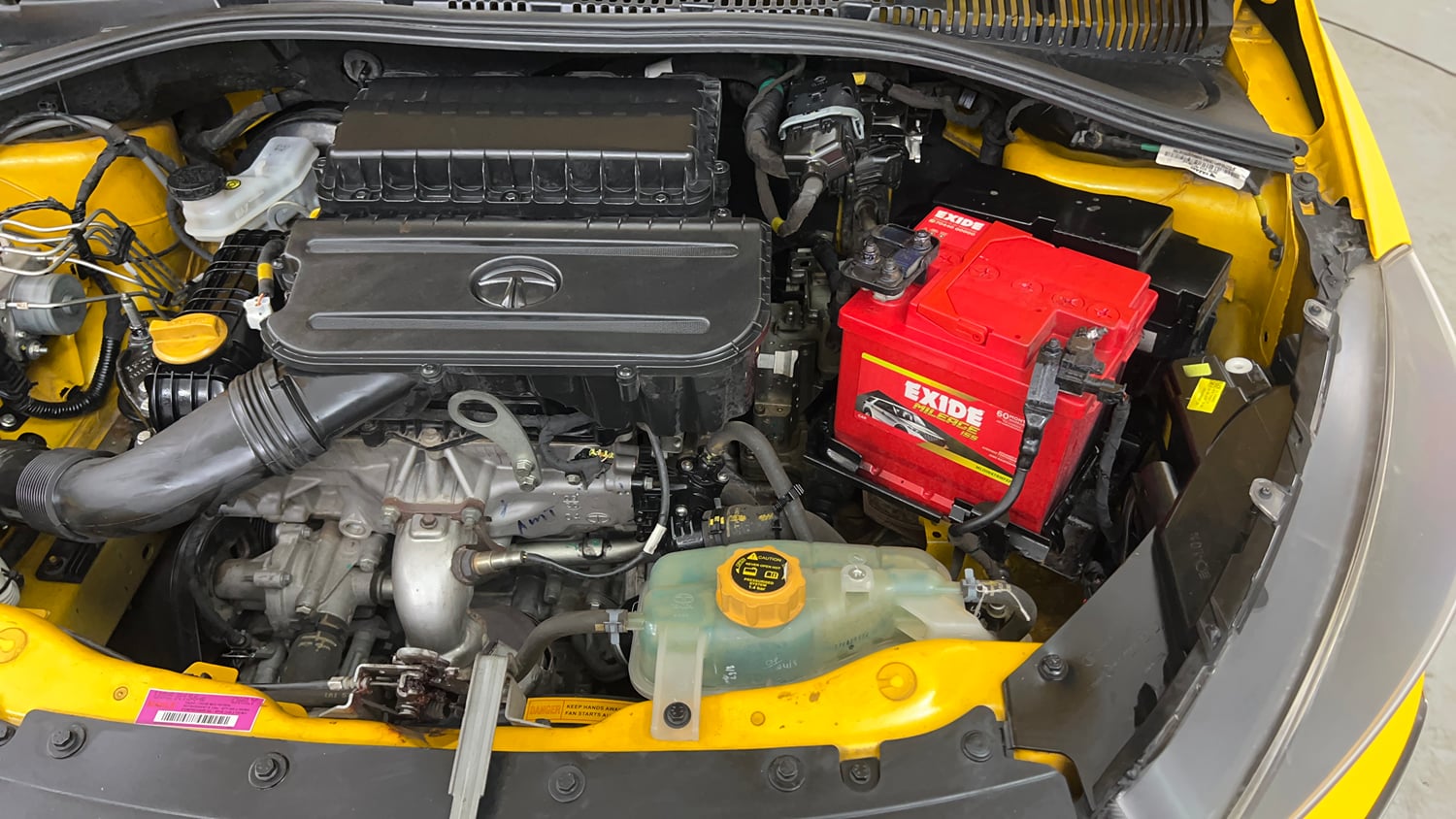 Used 2020 Tata Tiago XZA Plus Petrol Automatic engine ENGINE LEFT SIDE VIEW