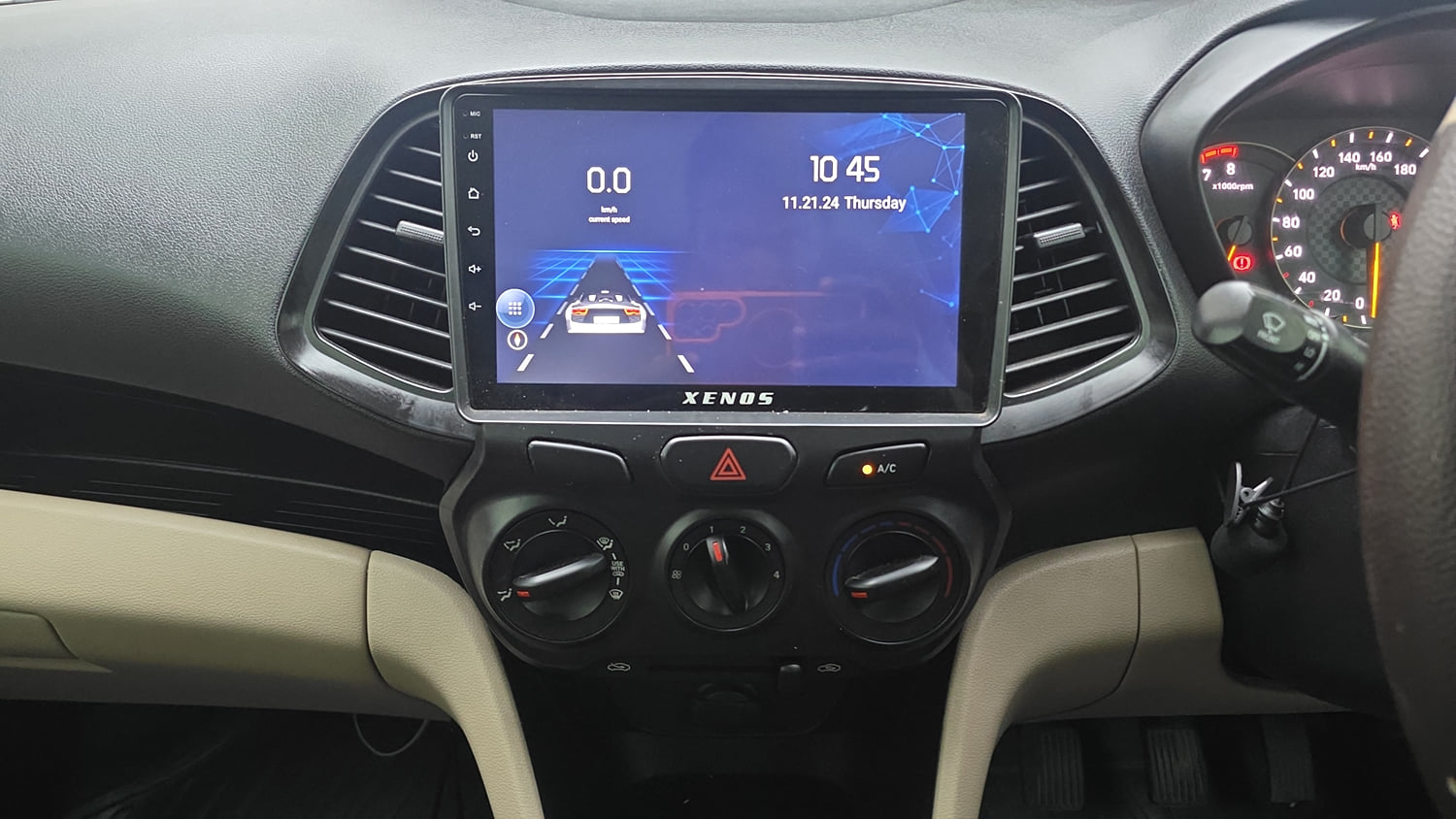 Used 2019 Hyundai Santro Magna Petrol Manual interior MUSIC SYSTEM & AC CONTROL VIEW