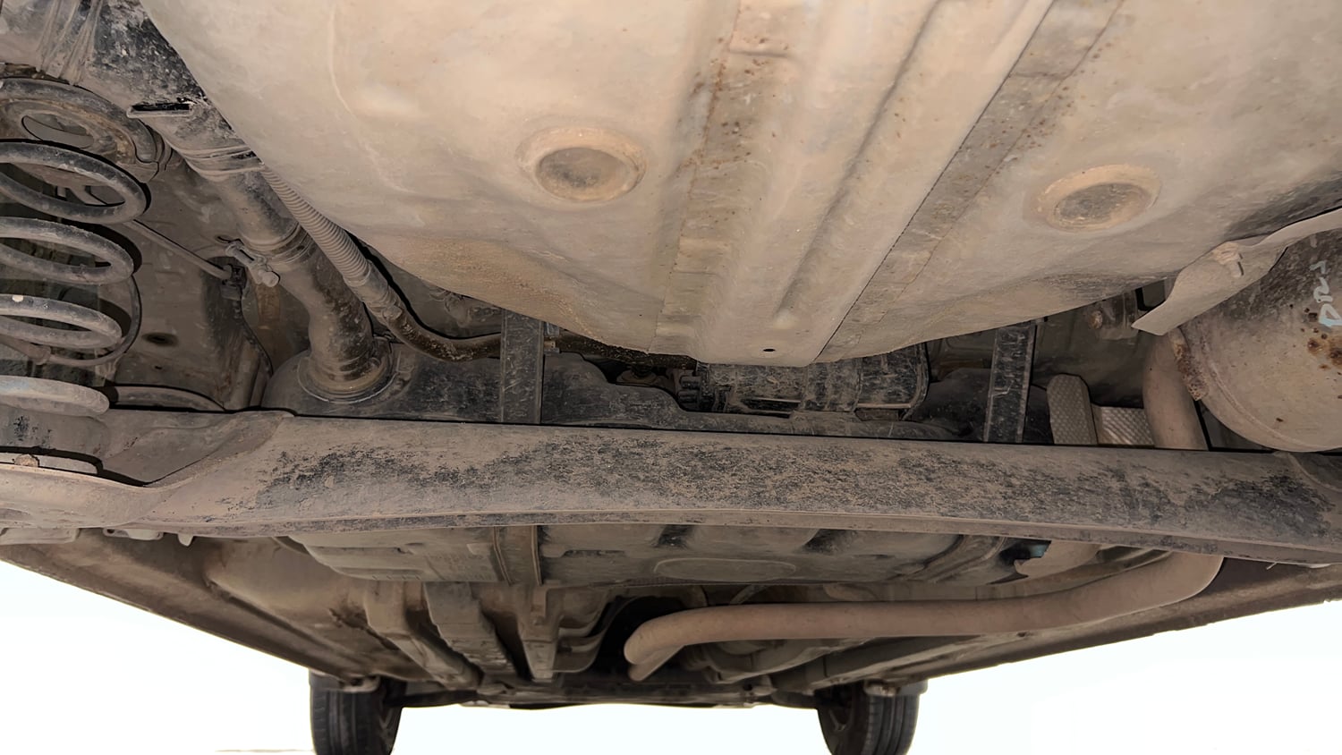 Used 2017 Hyundai Elite i20 Sportz 1.2 Petrol Manual extra REAR UNDERBODY VIEW (TAKEN FROM REAR)