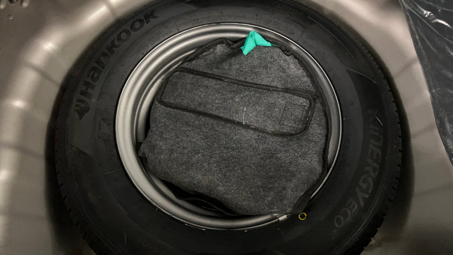 Used 2019 Hyundai Santro Sportz Petrol Manual tyres SPARE TYRE VIEW