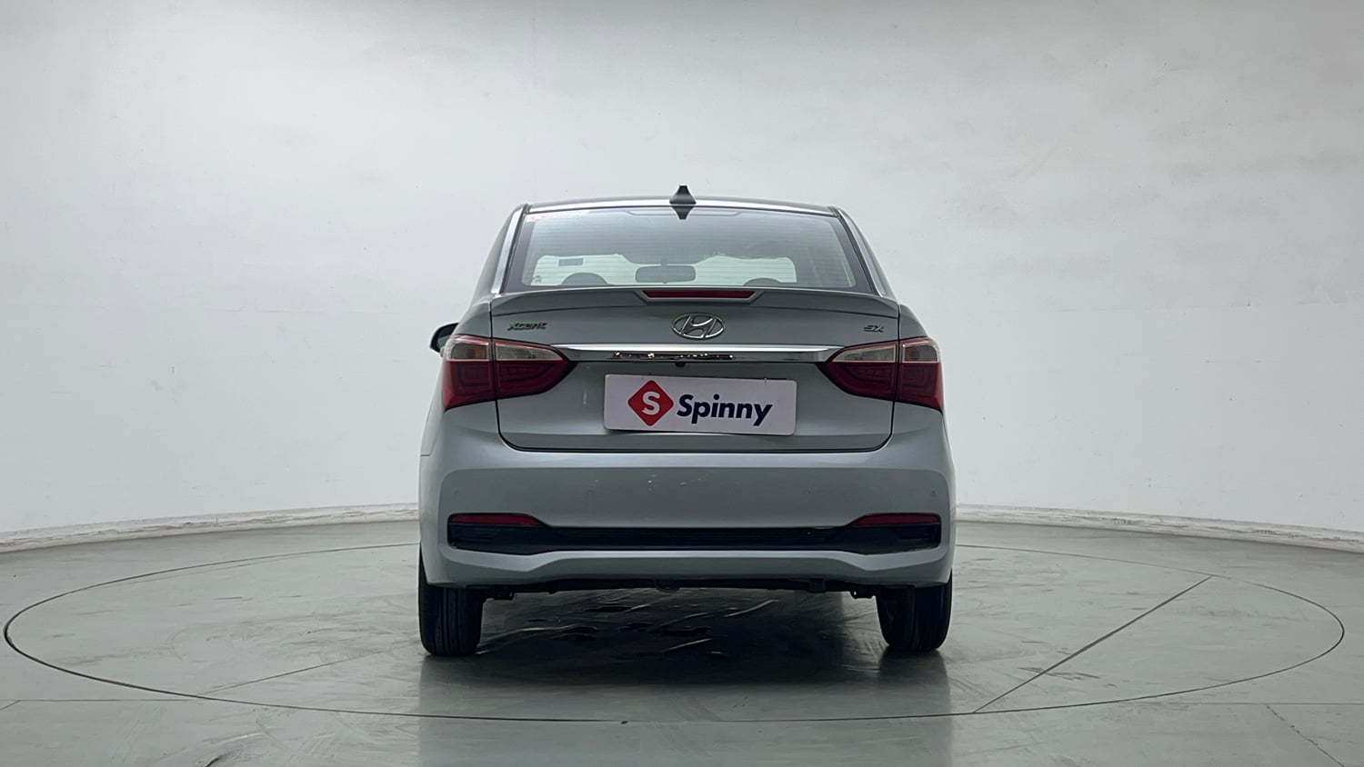 Used 2019 Hyundai Xcent SX Petrol Manual exterior BACK VIEW
