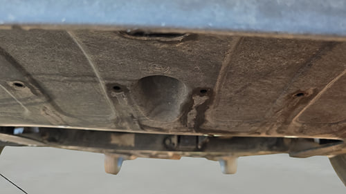 Used 2018 Hyundai Elite i20 Asta 1.2 Petrol Manual extra FRONT LEFT UNDERBODY VIEW