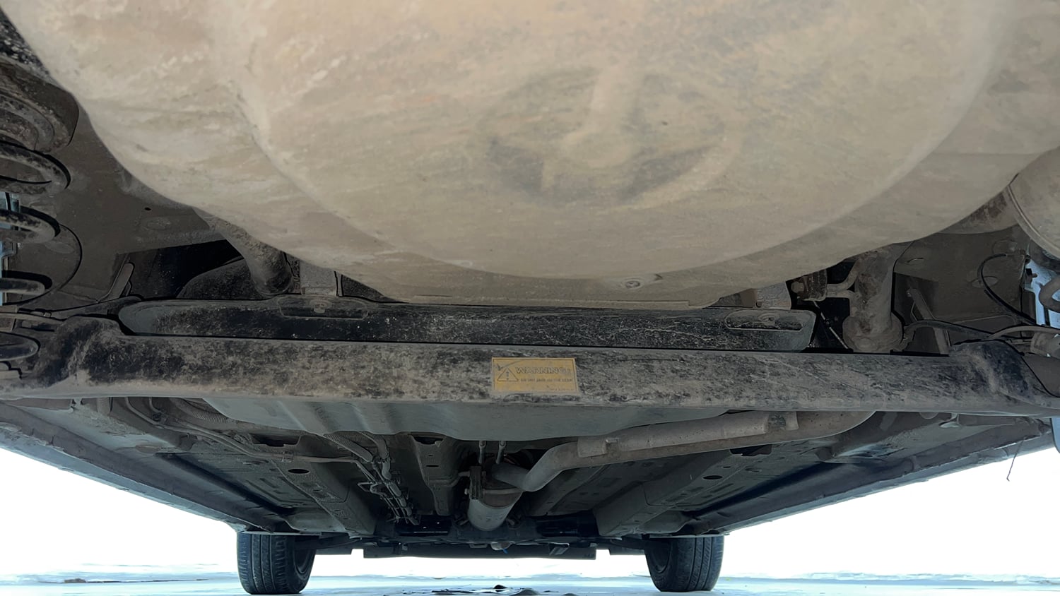 Used 2023 Tata Altroz XM (S) Petrol Petrol Manual extra REAR UNDERBODY VIEW (TAKEN FROM REAR)