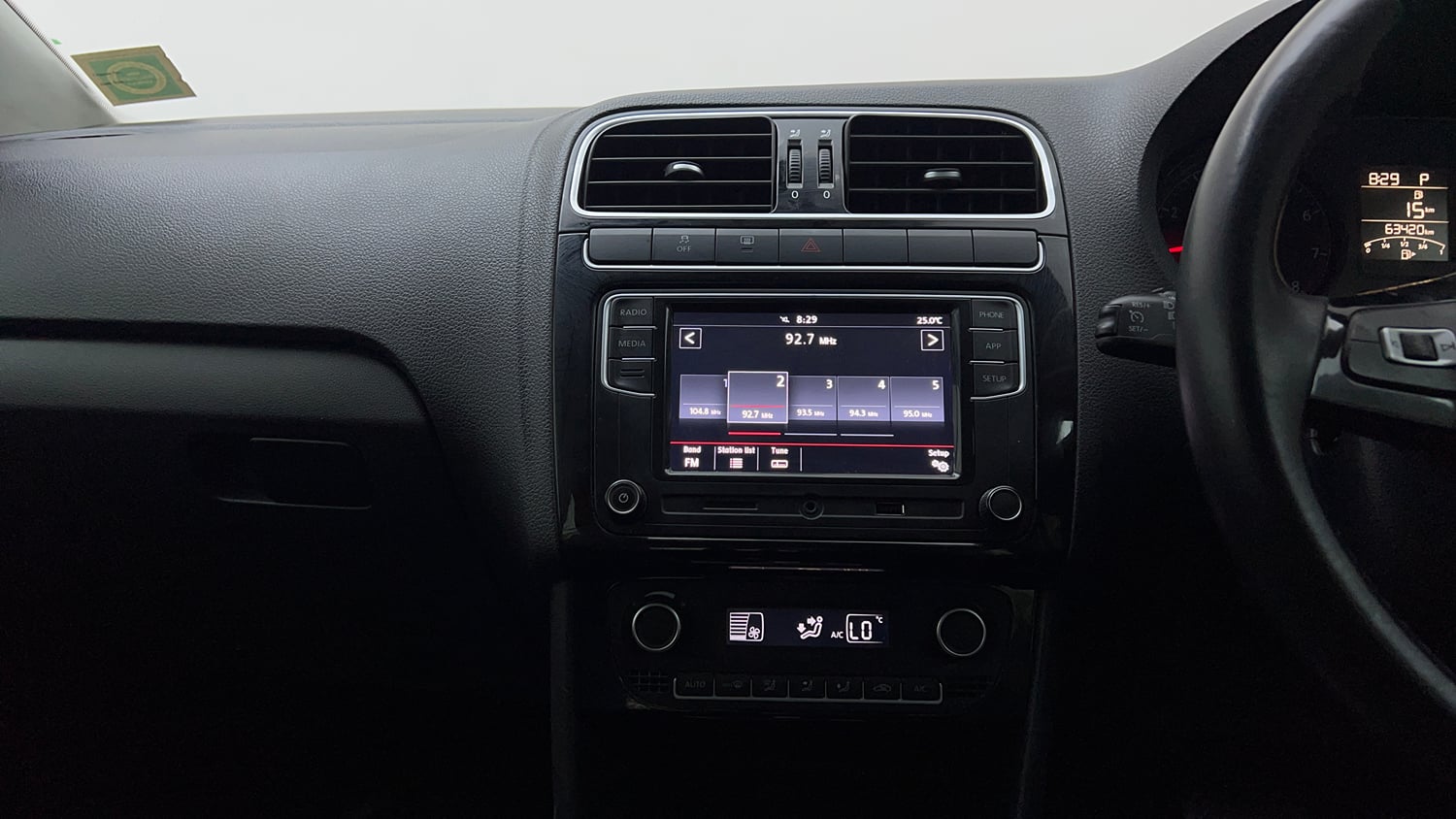 Used 2021 Volkswagen Polo GT Petrol Automatic interior MUSIC SYSTEM & AC CONTROL VIEW