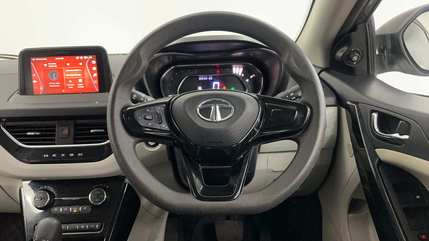 Used 2021 Tata Nexon XZA Plus Petrol Automatic interior STEERING VIEW