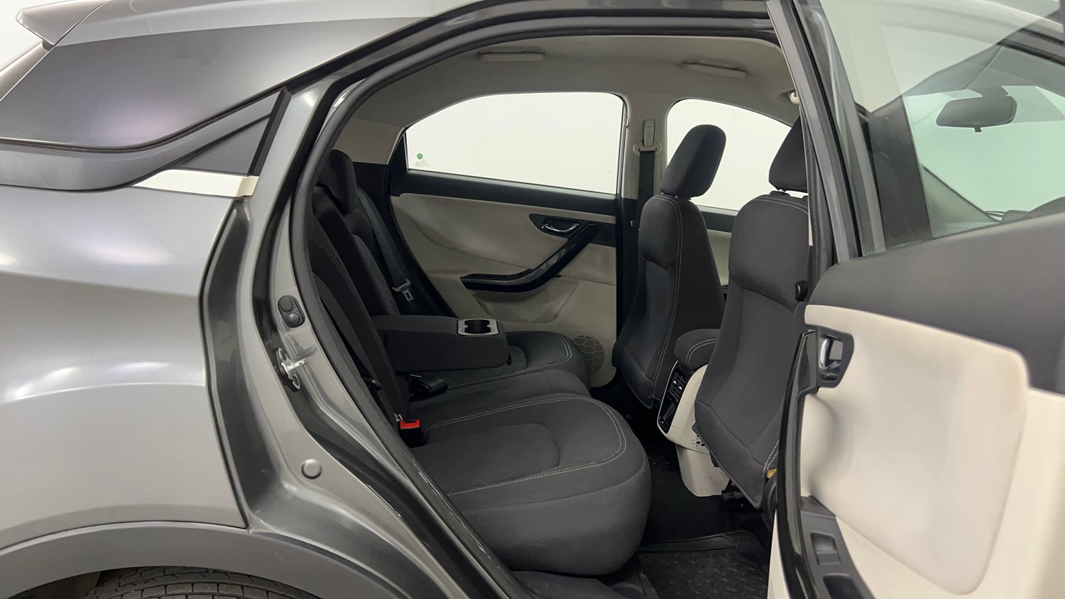 Used 2021 Tata Nexon XZA Plus Petrol Automatic interior RIGHT SIDE REAR DOOR CABIN VIEW