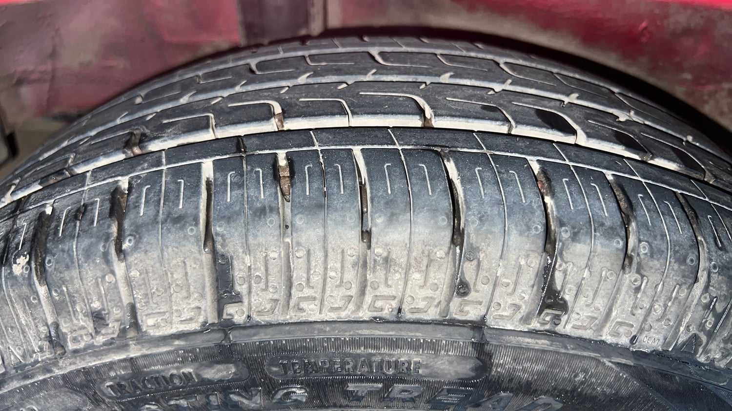 Used 2021 Honda City 4th Generation SV Petrol Petrol Manual tyres RIGHT REAR TYRE TREAD VIEW