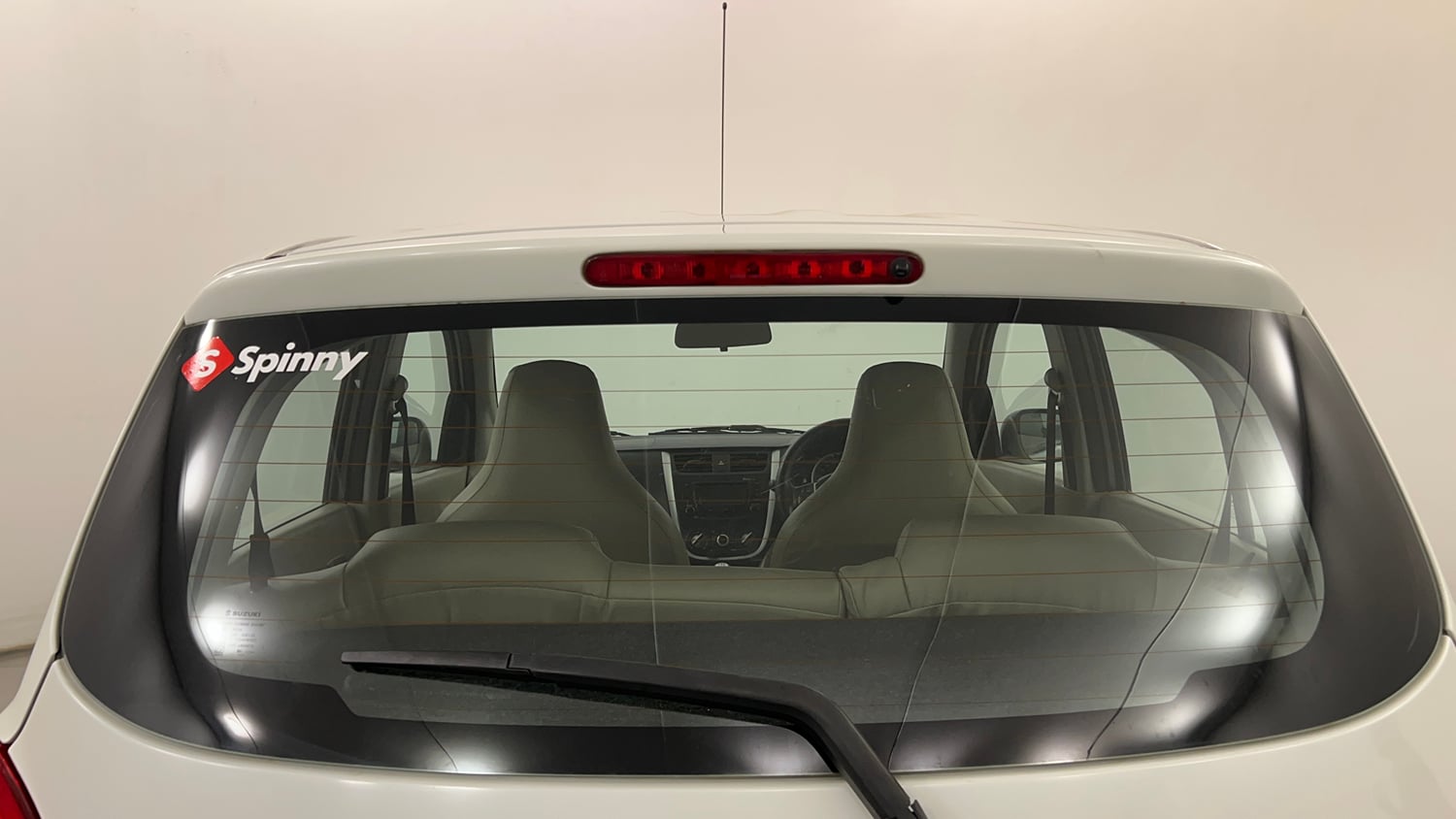 Used 2017 Maruti Suzuki Celerio ZXi Petrol Manual exterior BACK WINDSHIELD VIEW