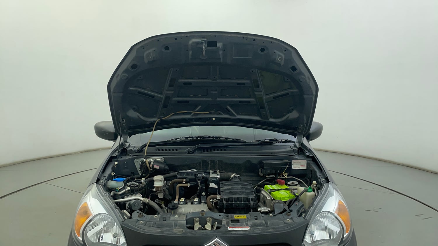 Used 2022 Maruti Suzuki Alto 800 VXi Petrol Manual engine ENGINE & BONNET OPEN FRONT VIEW