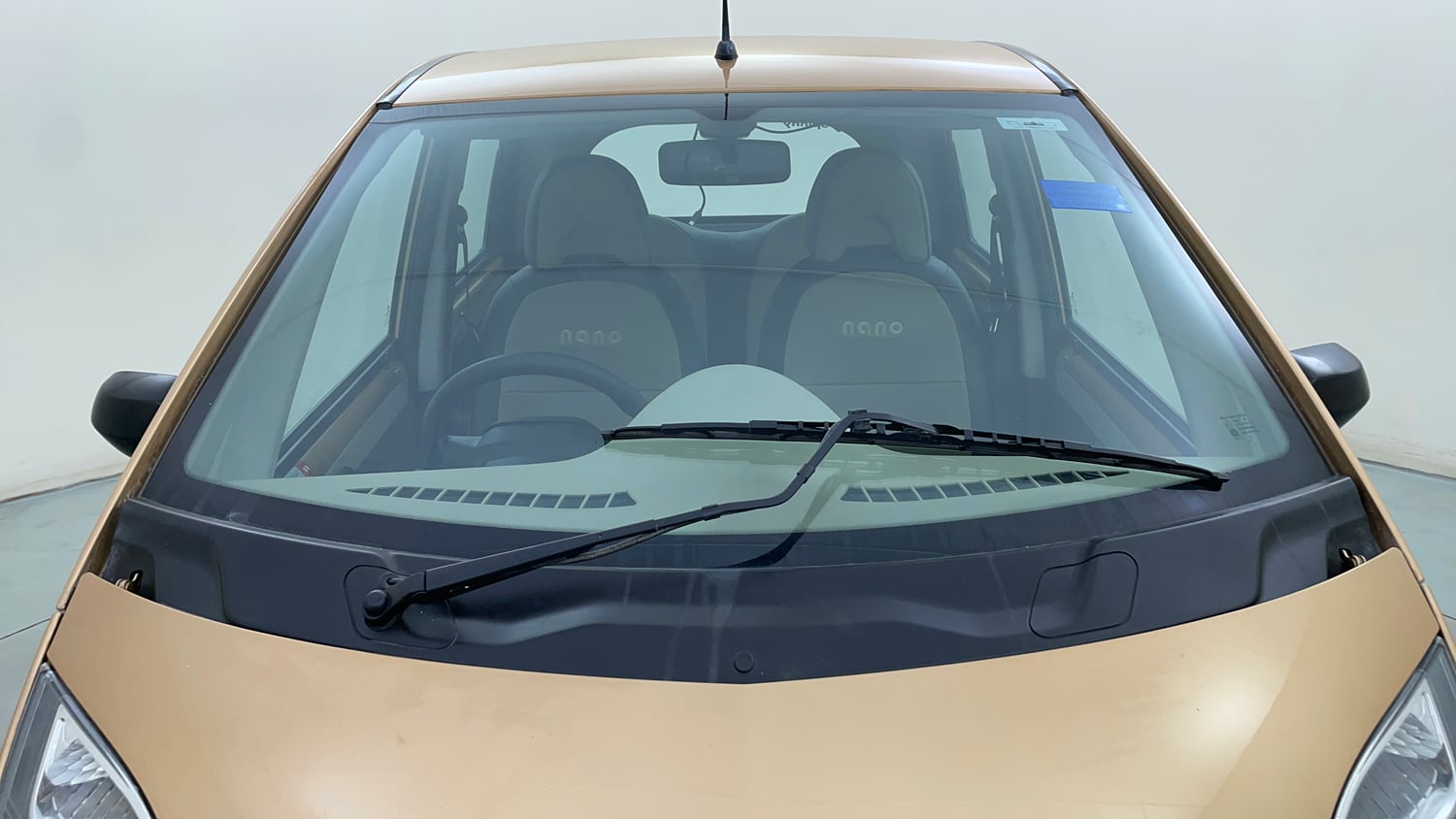 Used 2015 Tata Nano Twist XTA Petrol Automatic exterior FRONT WINDSHIELD VIEW
