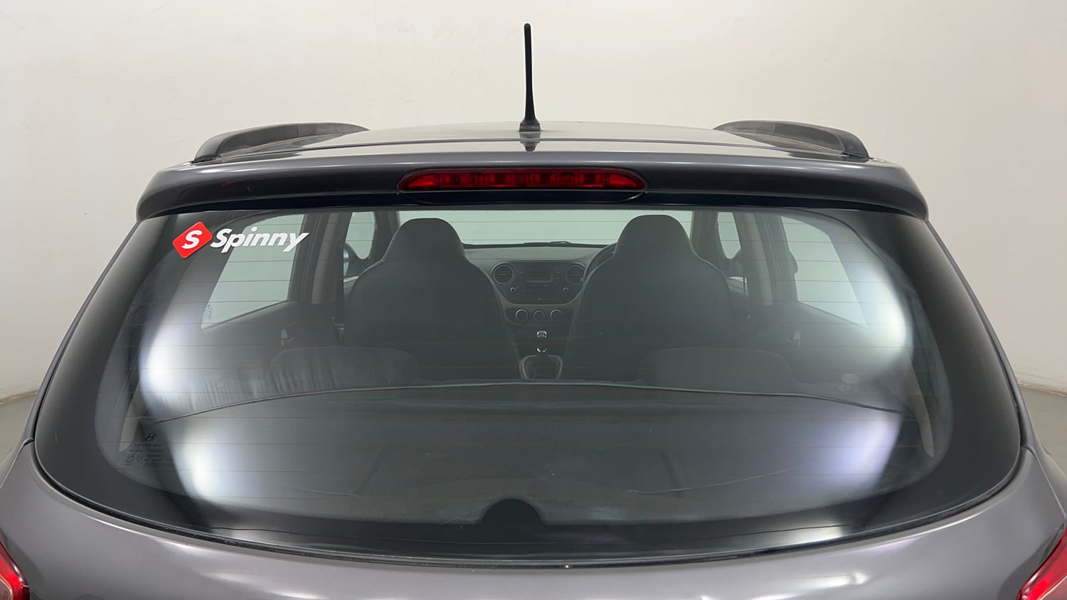Used 2016 Hyundai Grand i10 Sportz 1.2 Kappa VTVT Petrol Manual exterior BACK WINDSHIELD VIEW
