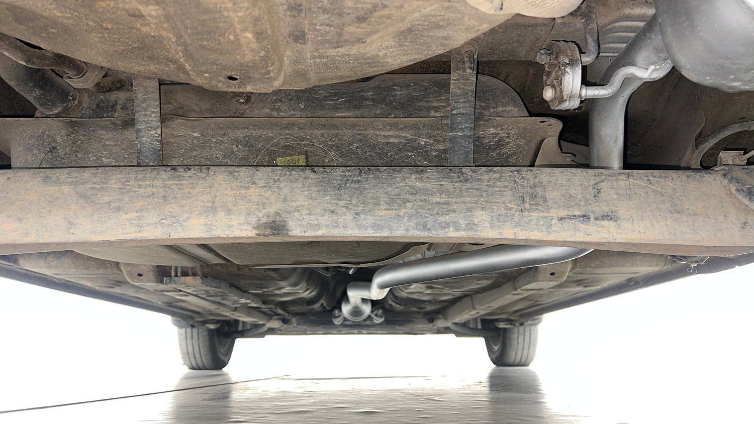 Used 2023 Hyundai Grand i10 Nios Sportz 1.2 Kappa VTVT Petrol Manual extra REAR UNDERBODY VIEW (TAKEN FROM REAR)
