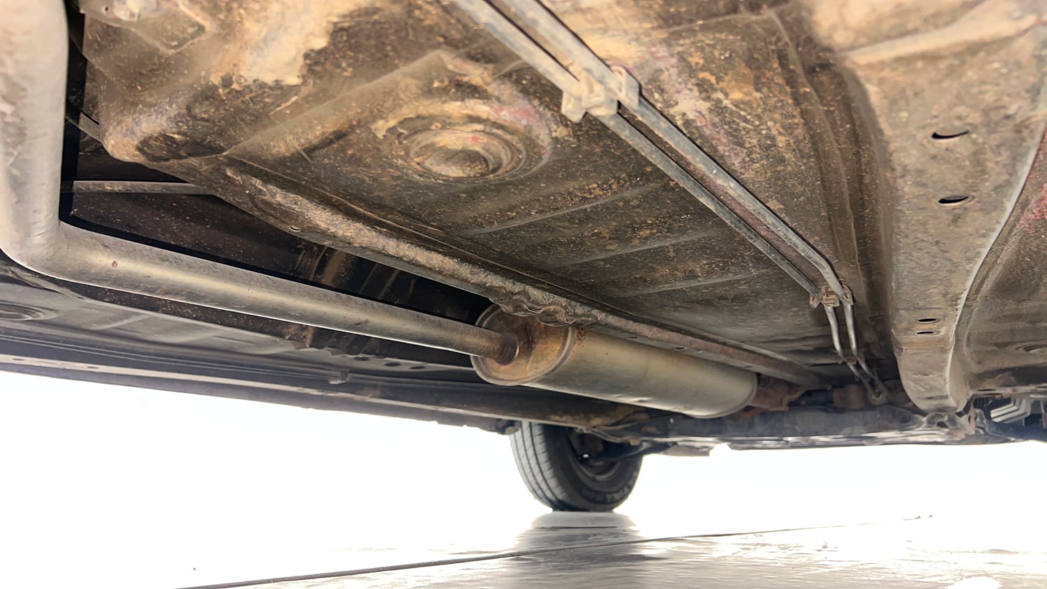 Used 2023 Maruti Suzuki Alto K10 VXi Plus AGS Petrol Automatic extra REAR RIGHT UNDERBODY VIEW