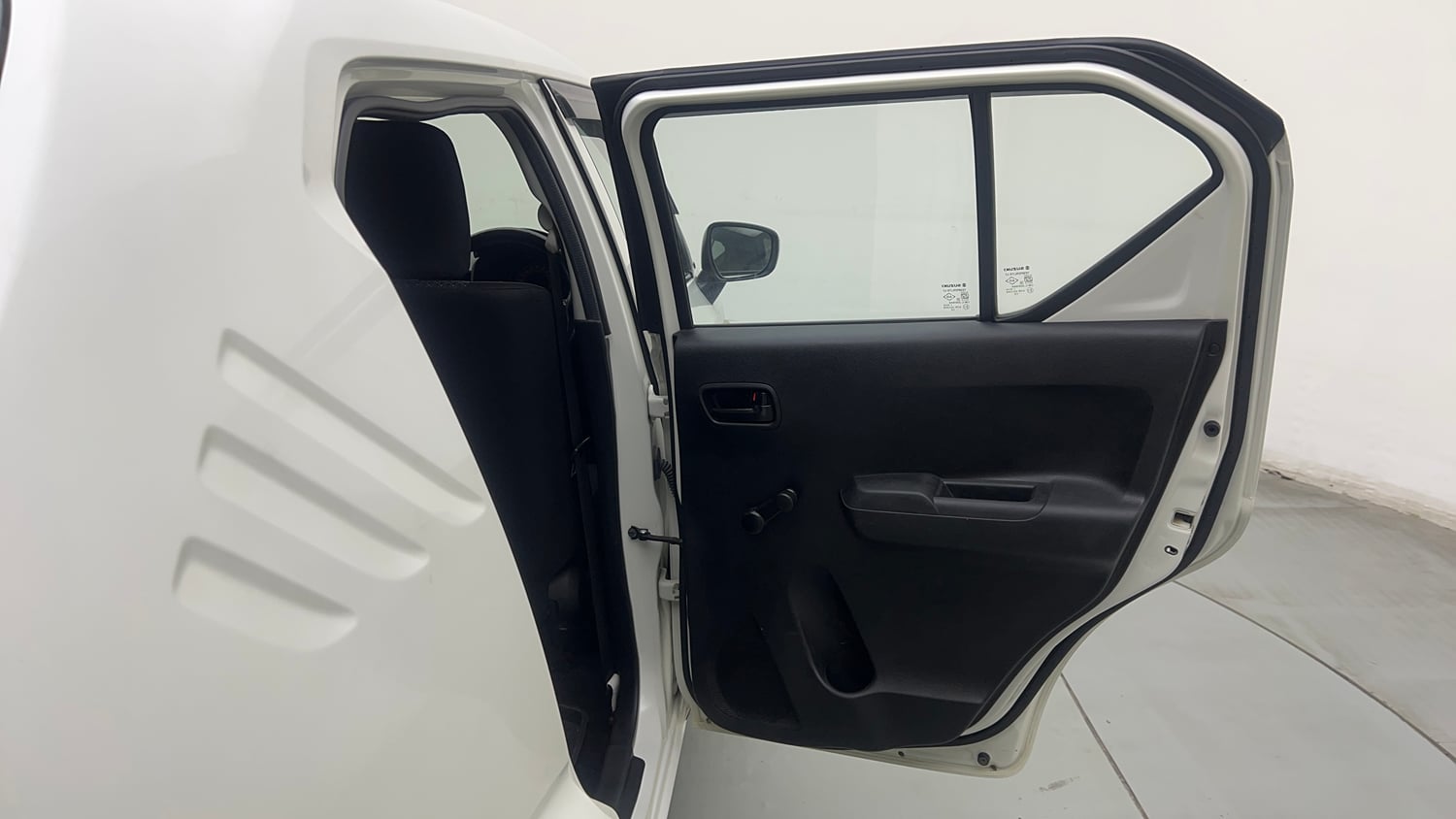 Used 2024 Maruti Suzuki Ignis Sigma 1.2 MT Petrol Manual interior RIGHT REAR DOOR OPEN VIEW