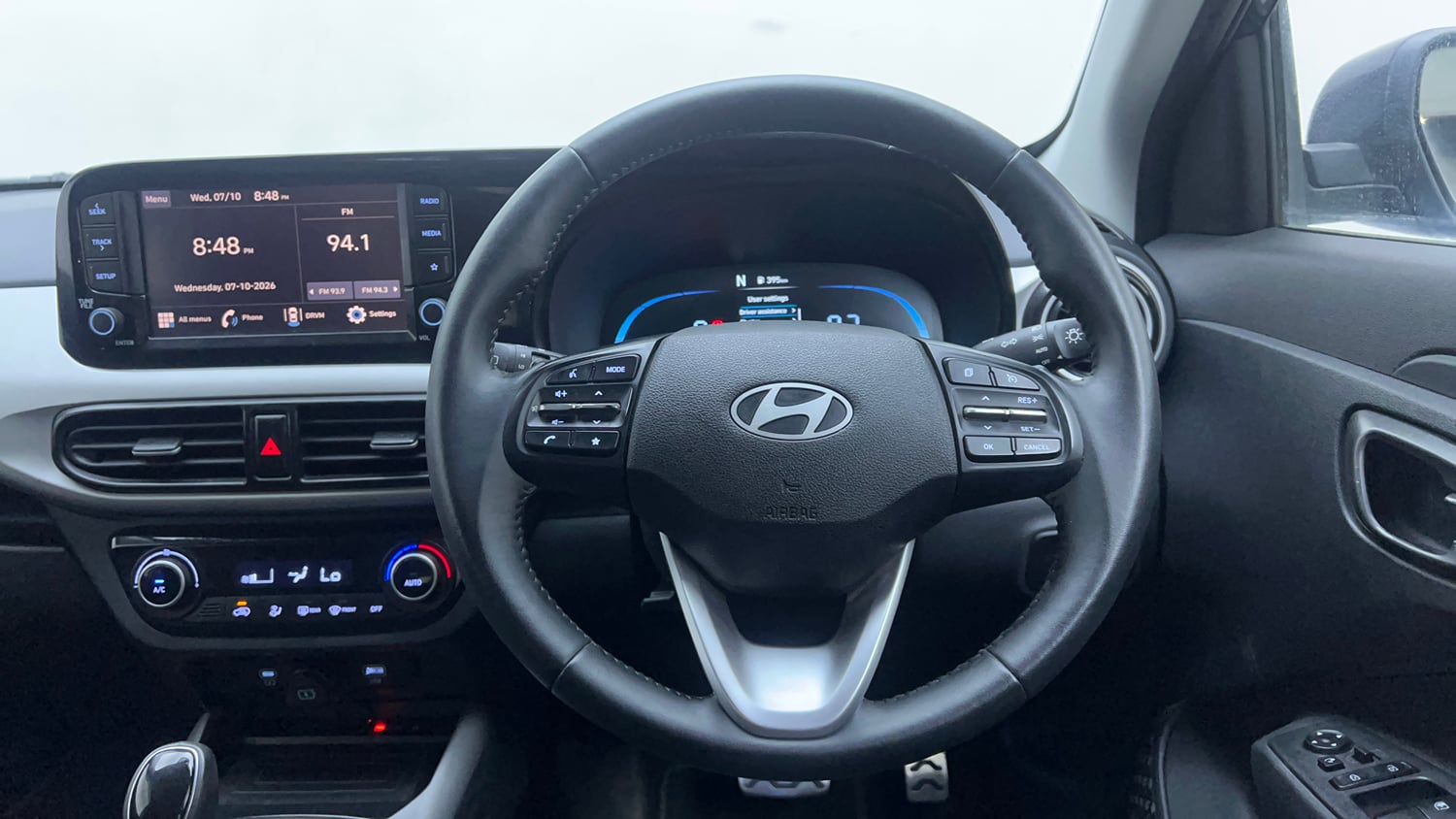 Used 2023 Hyundai Exter SX (O) 1.2 AMT Petrol Automatic interior STEERING VIEW