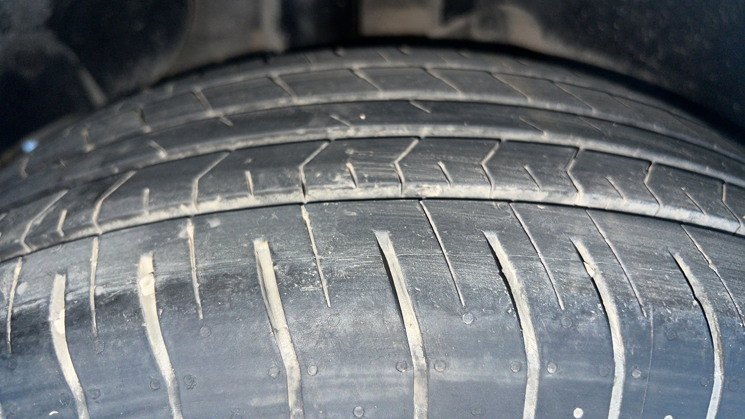 Used 2021 Hyundai Creta S 1.5 Petrol Petrol Manual tyres RIGHT REAR TYRE TREAD VIEW