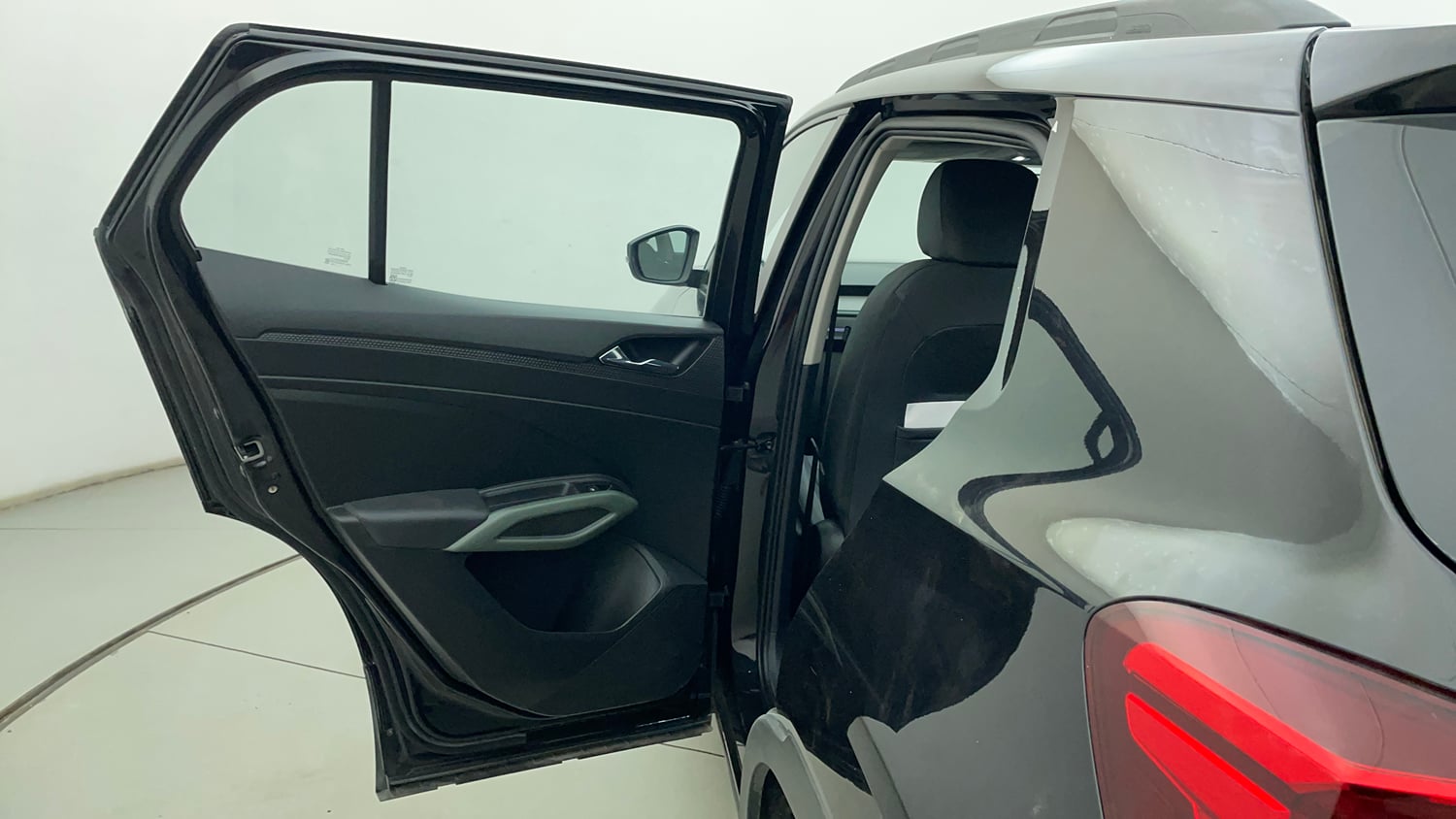 Used 2026 Skoda Kylaq Prestige+ 1.0 TSI AT Petrol Automatic interior LEFT REAR DOOR OPEN VIEW