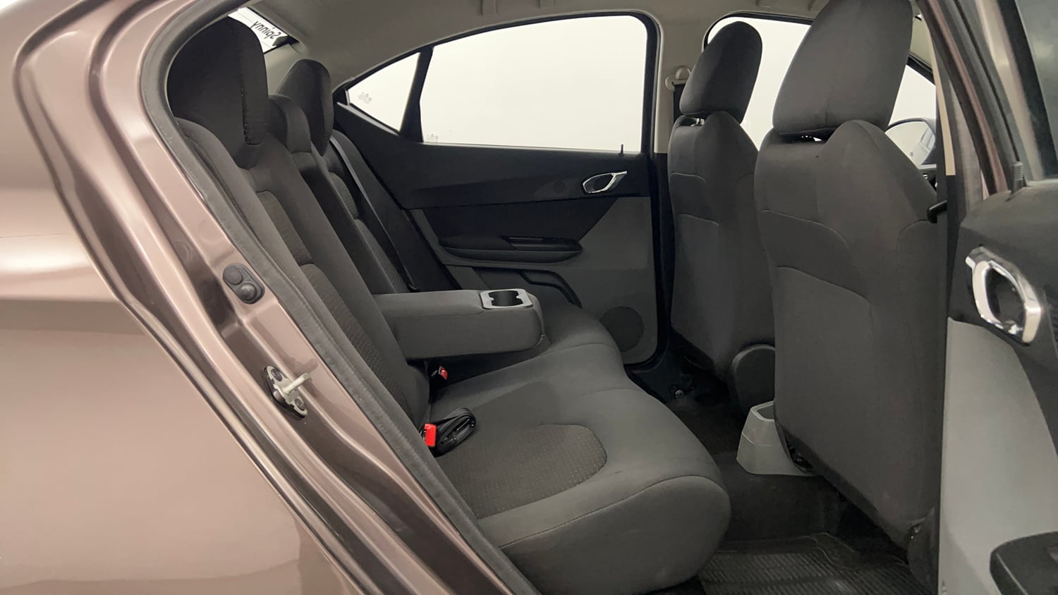 Used 2018 Tata Tigor Revotron XZA Petrol Automatic interior RIGHT SIDE REAR DOOR CABIN VIEW