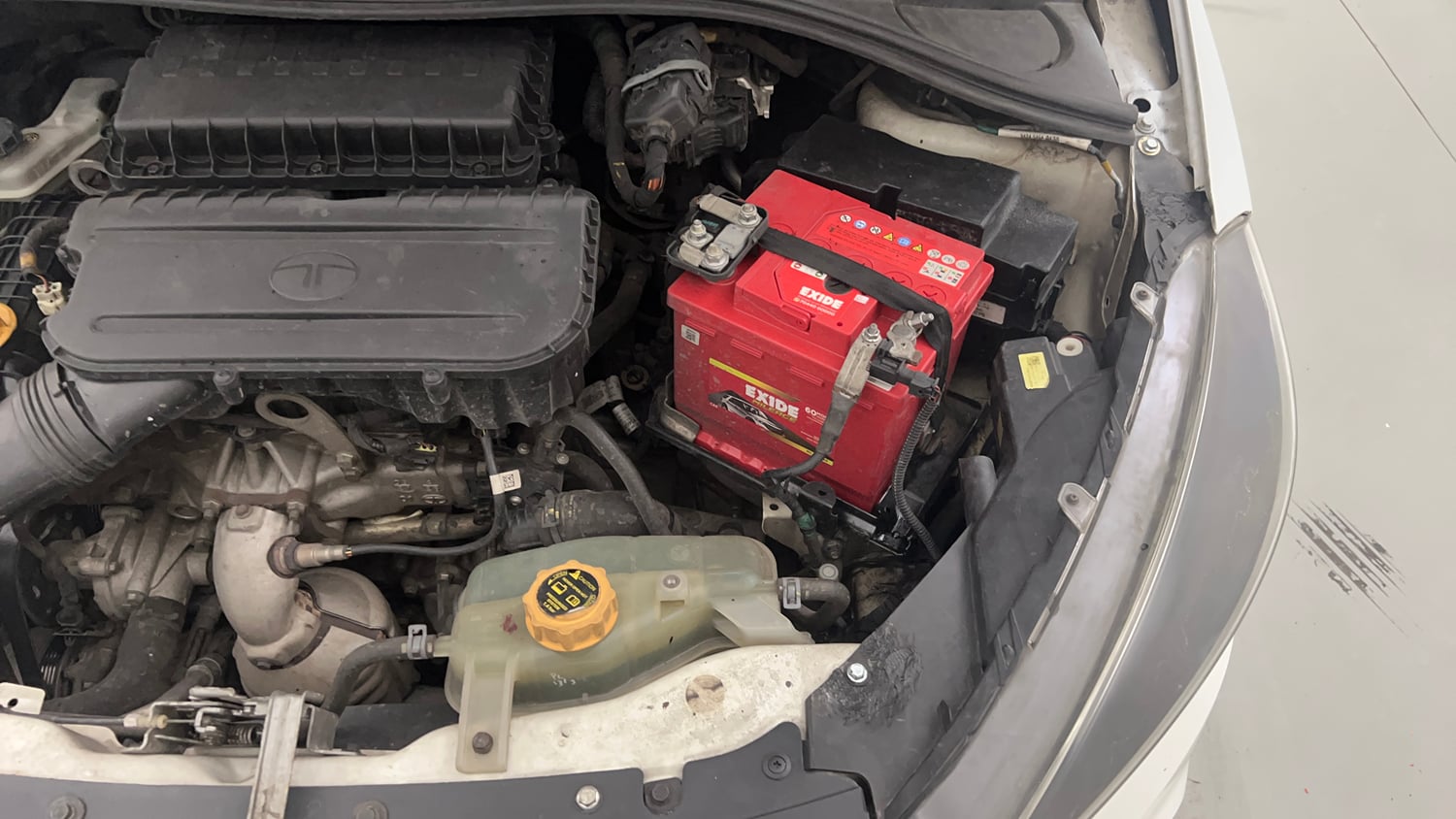 Used 2021 Tata Tiago XE Petrol Manual engine ENGINE LEFT SIDE VIEW