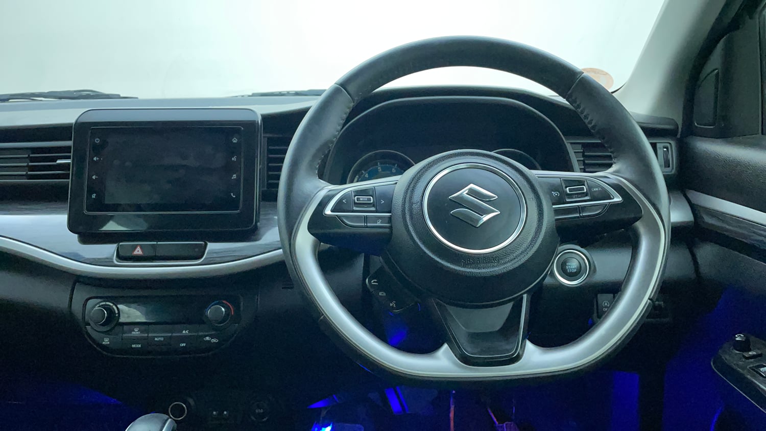 Used 2022 Maruti Suzuki XL6 Alpha Plus AT Petrol Petrol Automatic interior STEERING VIEW
