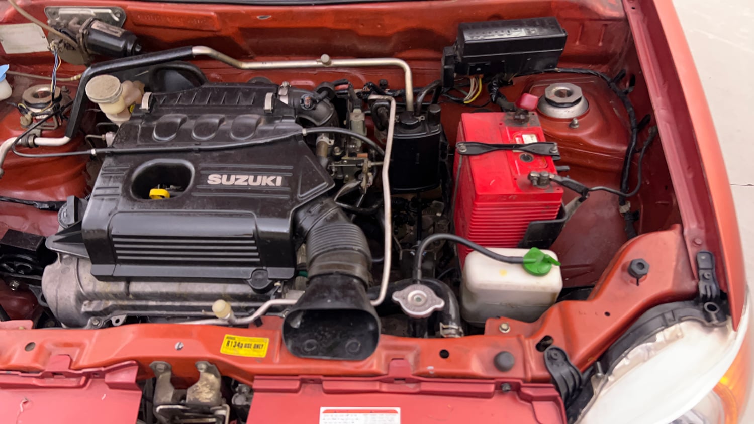 Used 2013 Maruti Suzuki Alto K10 VXi Petrol Manual engine ENGINE LEFT SIDE VIEW