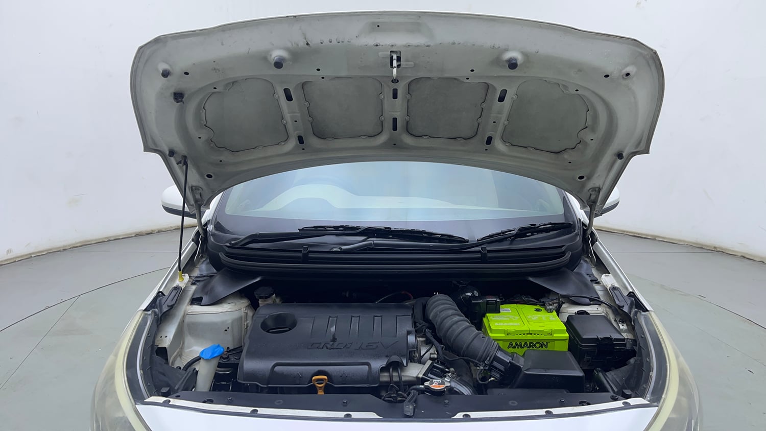 Used 2018 Hyundai Elite i20 Magna Executive 1.4 CRDI Diesel Manual engine ENGINE & BONNET OPEN FRONT VIEW