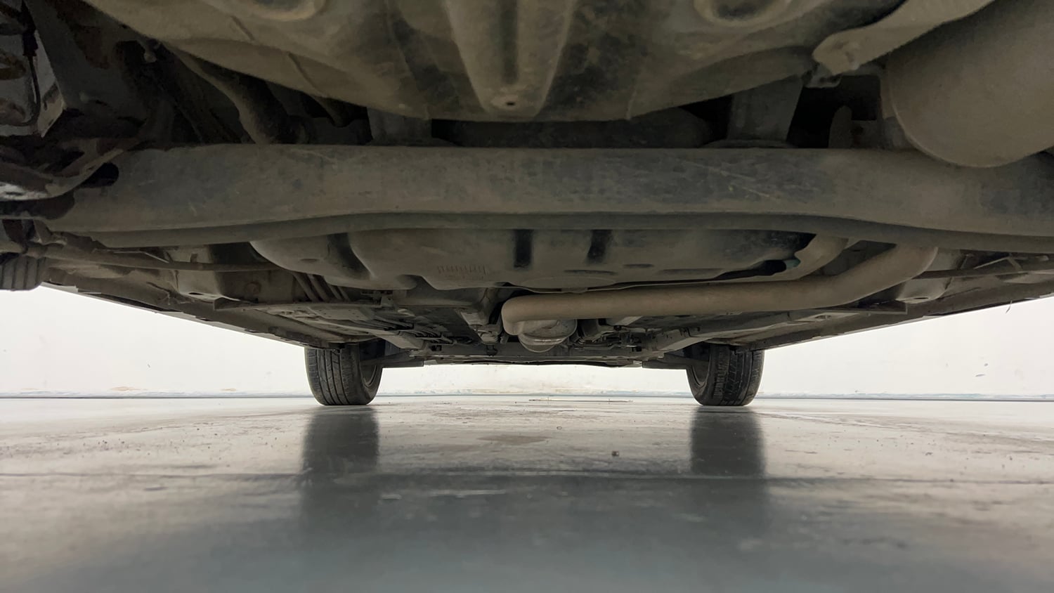 Used 2023 Hyundai i20 N Line N8 1.0 Turbo DCT Petrol Automatic extra REAR UNDERBODY VIEW (TAKEN FROM REAR)